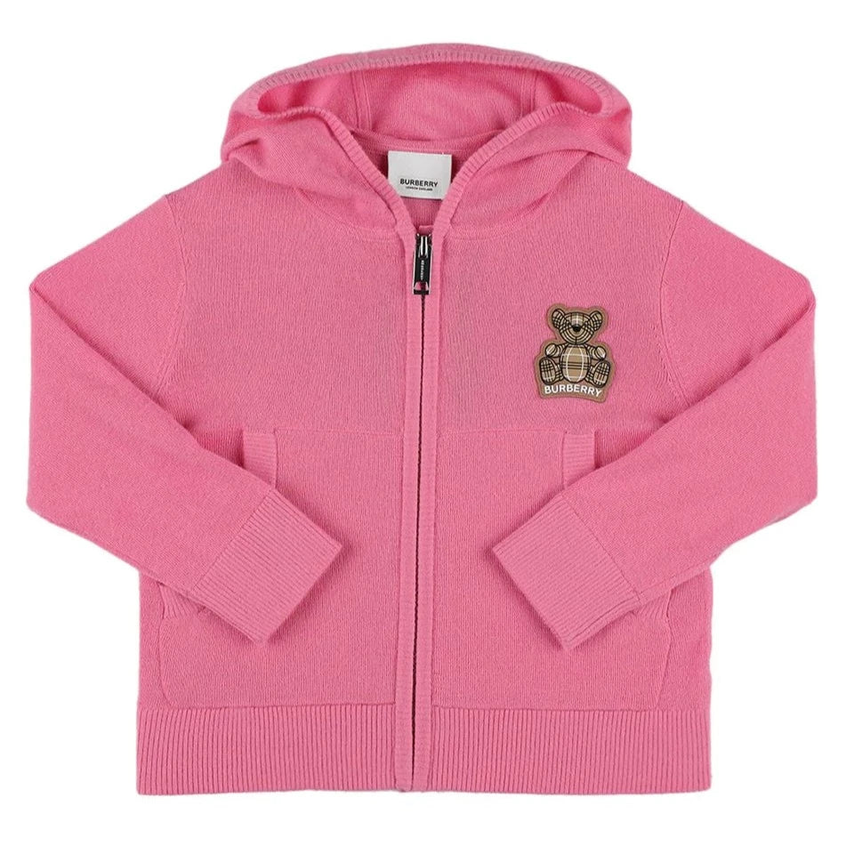 Pink 2025 burberry hoodie