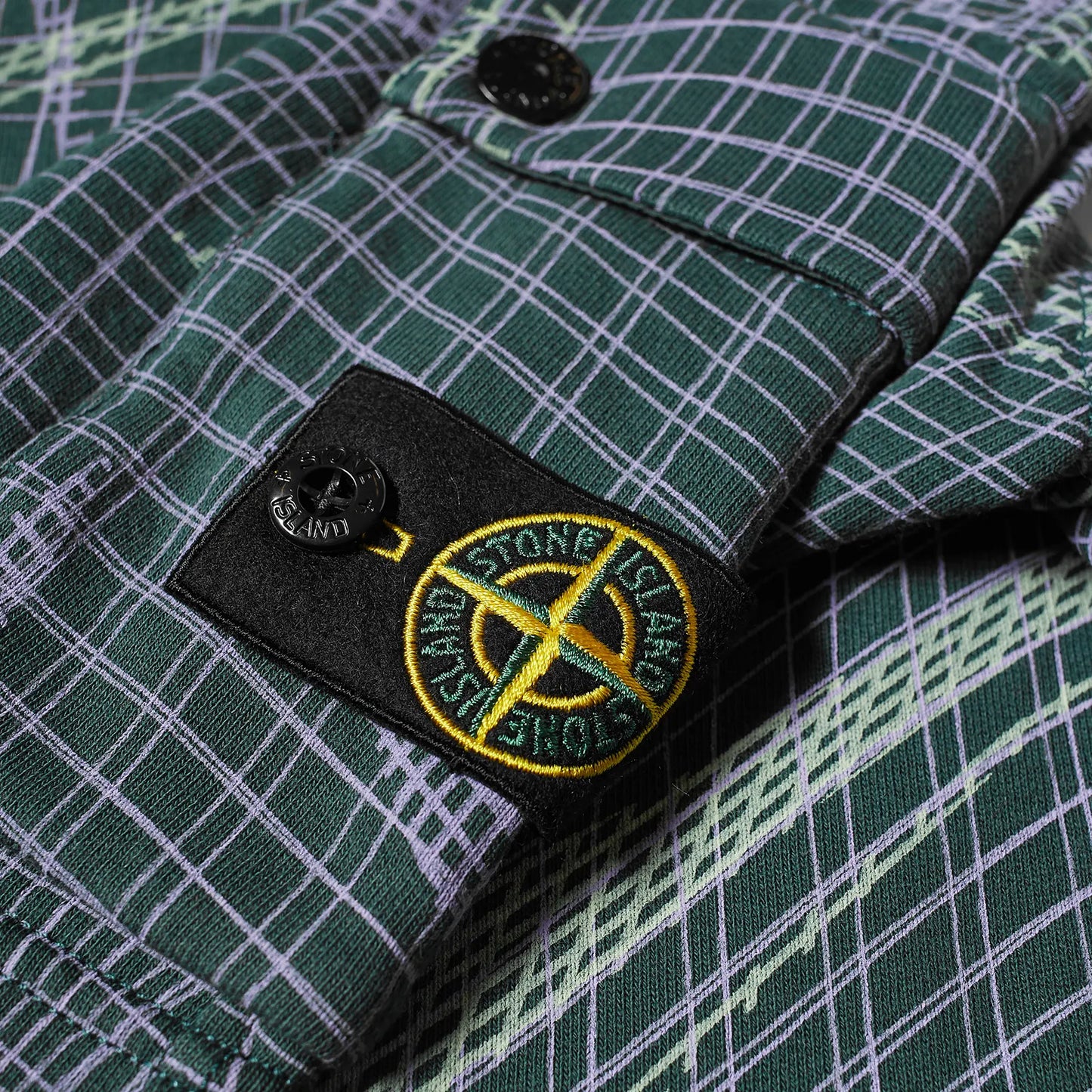Kids Stone Island Net Print Tracksuit - DANYOUNGUK
