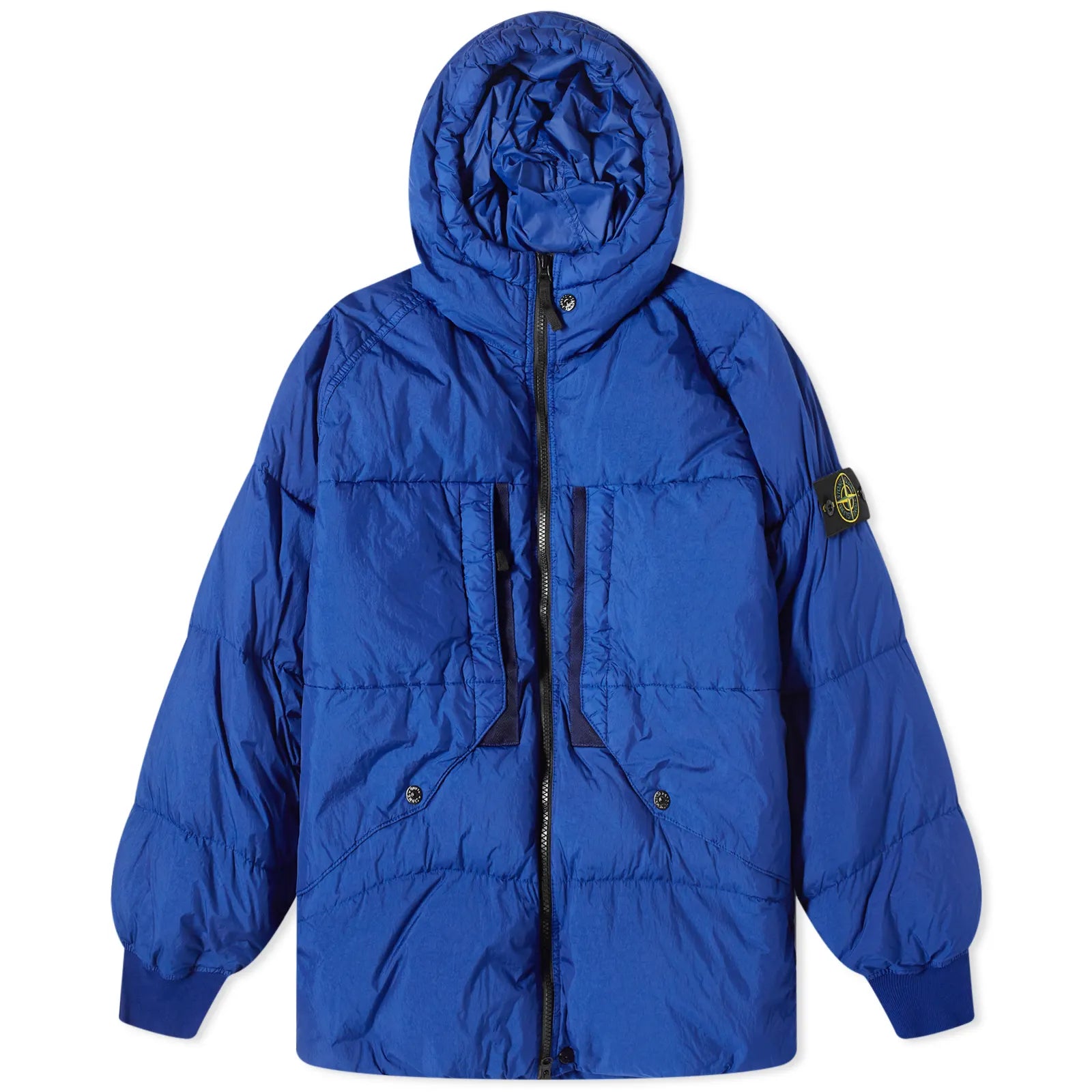 Stone Island s Crinkle Reps Down Jacket DANYOUNGUK