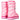 Moncler Gaia Pink Snow Boots