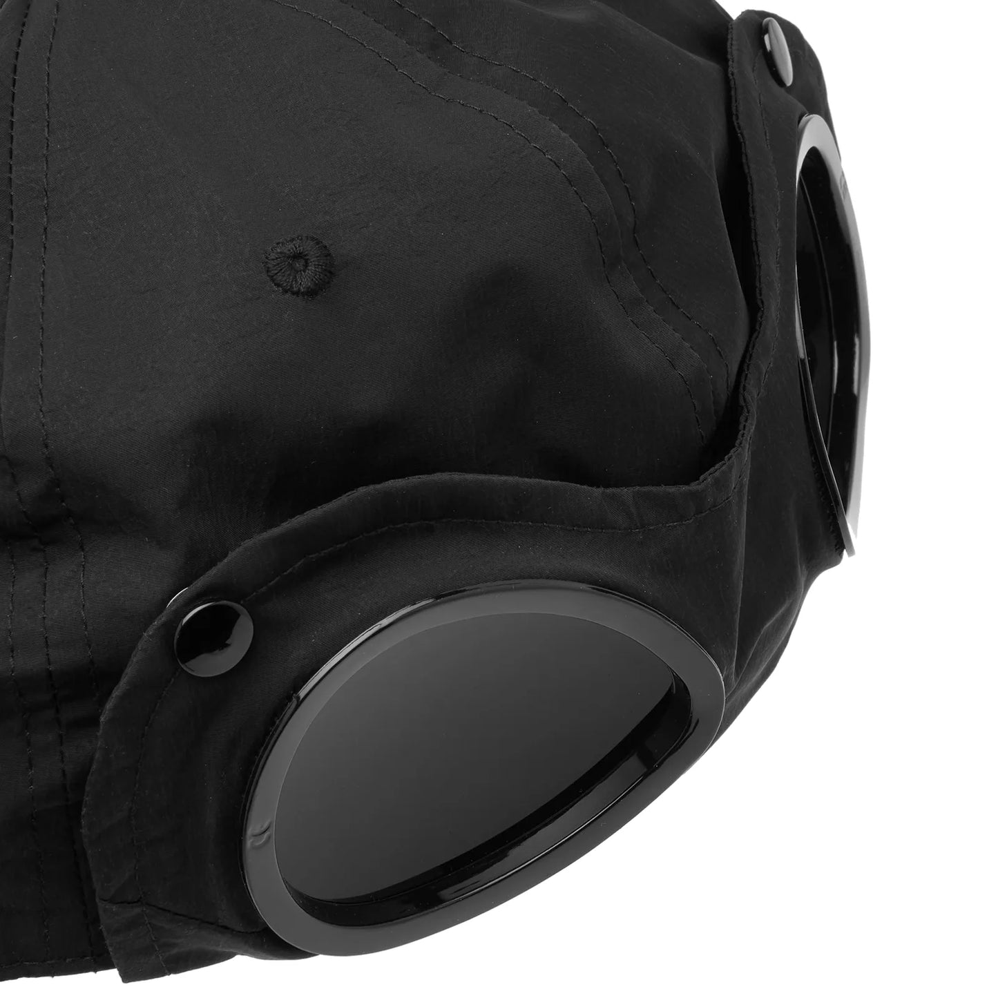 CP Company Black Goggle Cap - DANYOUNGUK