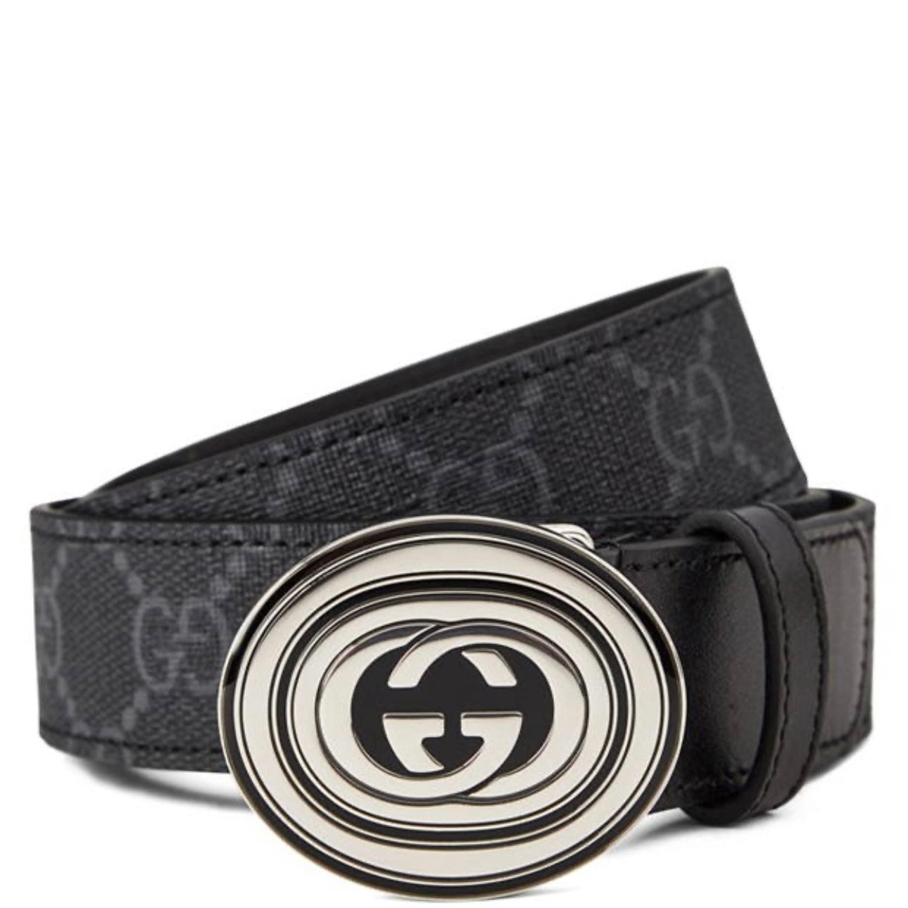 Silver gucci hot sale belt mens