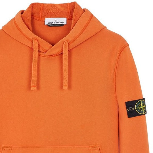 Stone Island Classic Orange Hoodie - DANYOUNGUK