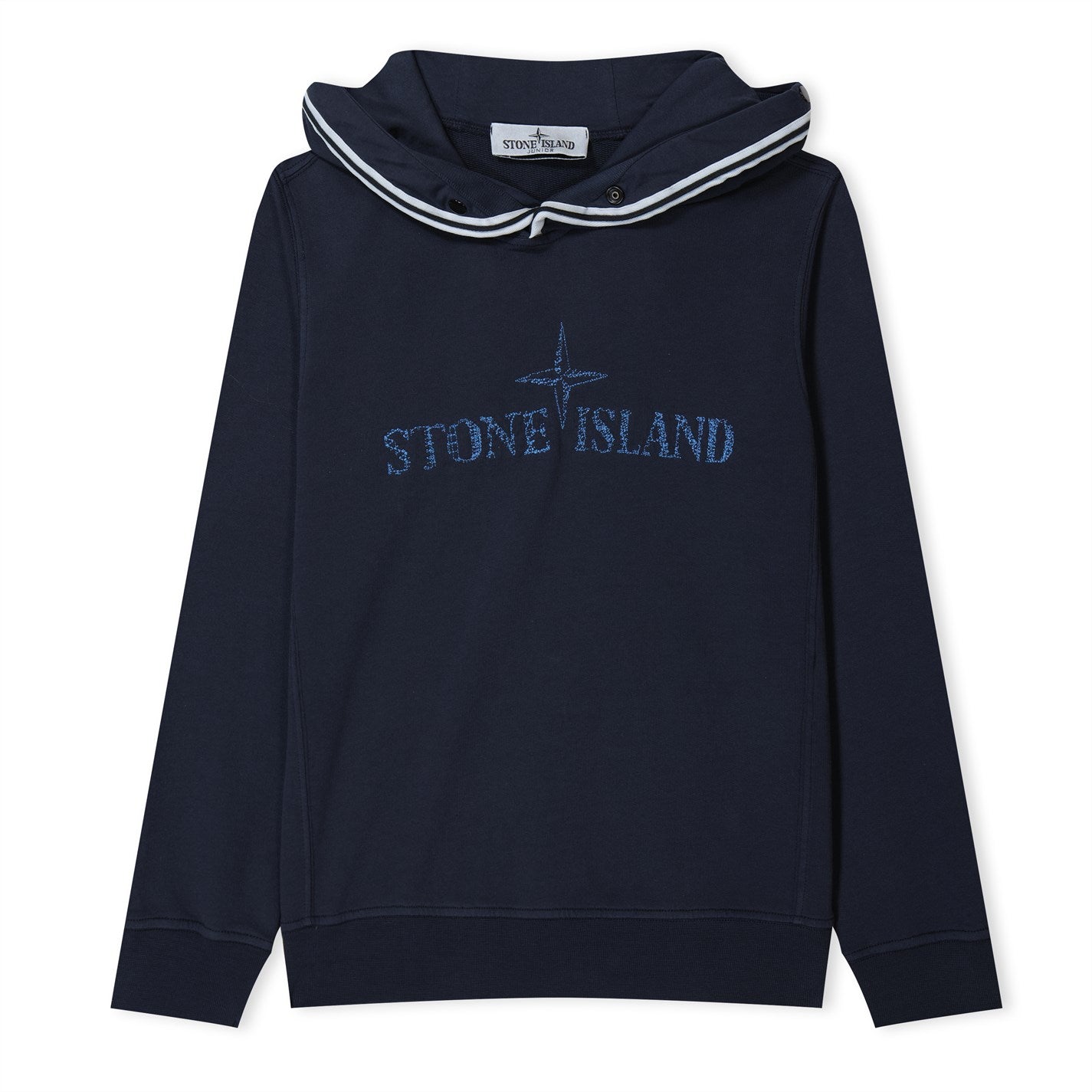 Stone island embroidered on sale sweatshirt