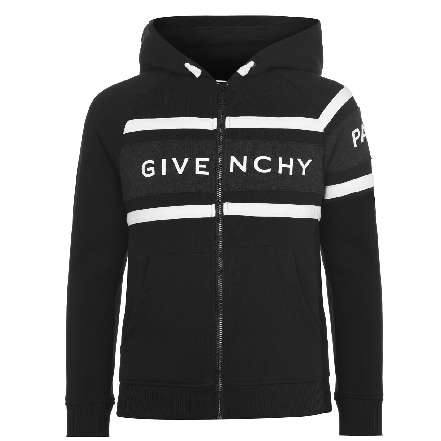 Kids Givenchy Black Logo Zip Up Hoodie – DANYOUNGUK