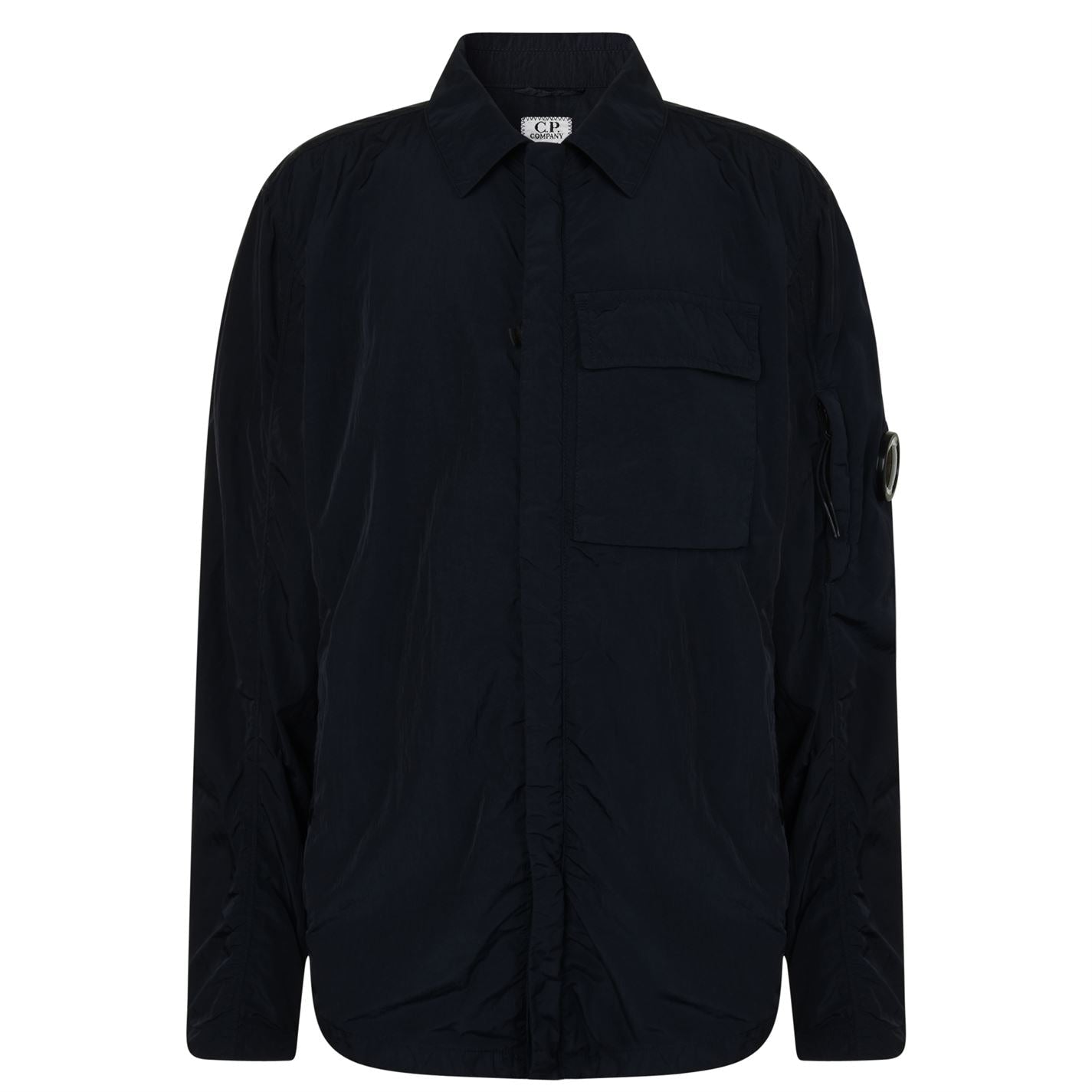 Kids CP Company Navy Lens Overshirt - DANYOUNGUK