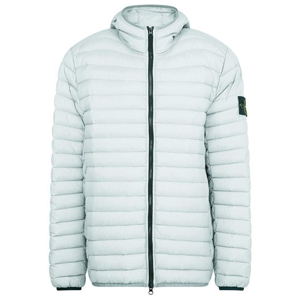 Stone island garment dyed hot sale micro yarn down jacket