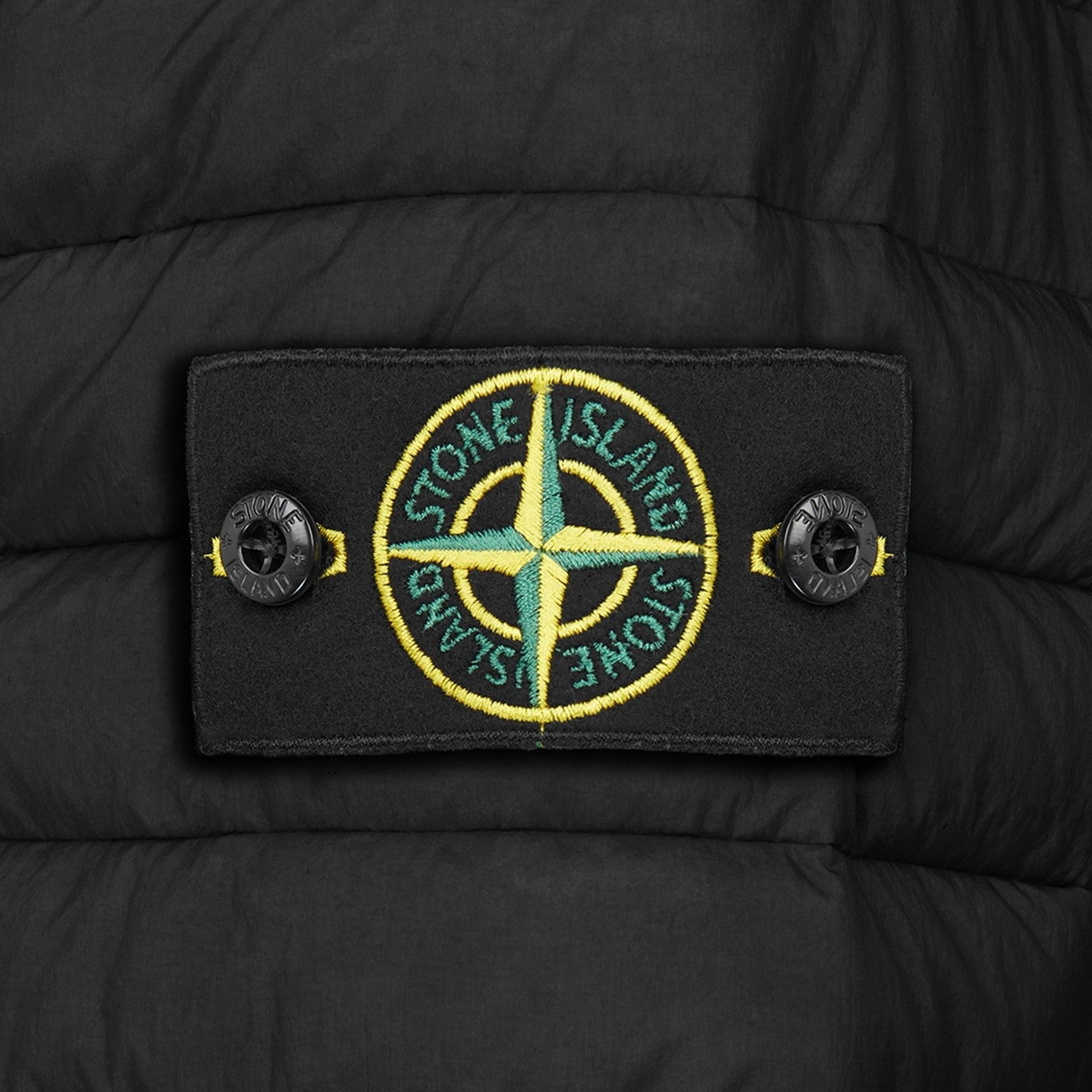 Stone Island Black Loom Hooded Jacket - DANYOUNGUK