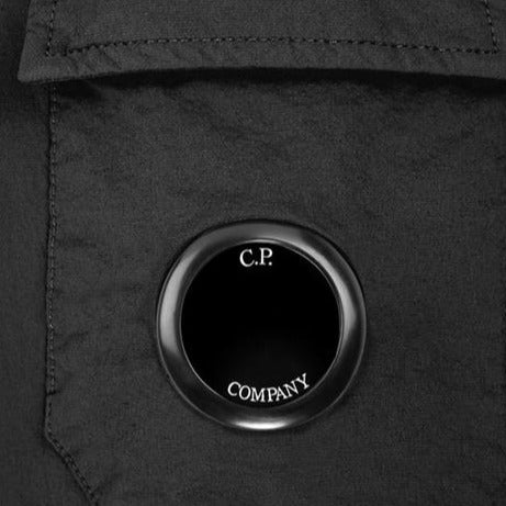 CP Company Black Button Popover Jacket - DANYOUNGUK