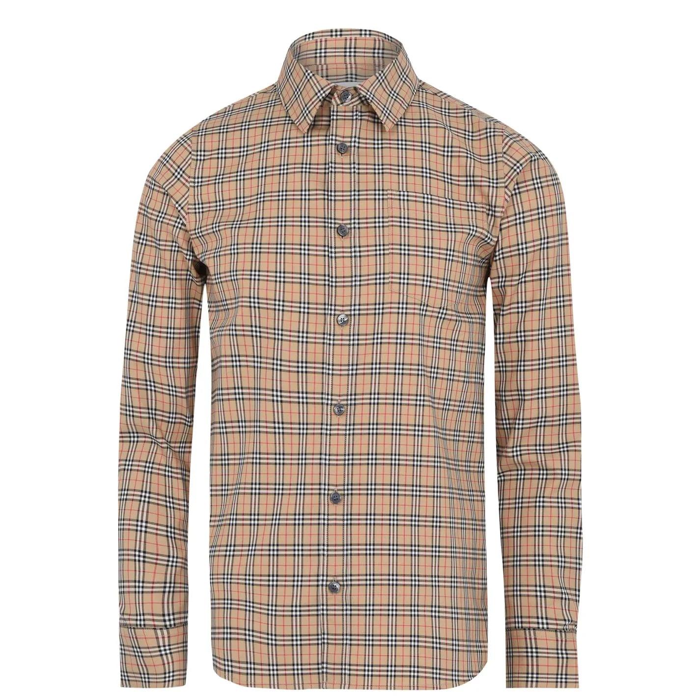 Kids Burberry Check Long Sleeve Shirt DANYOUNGUK