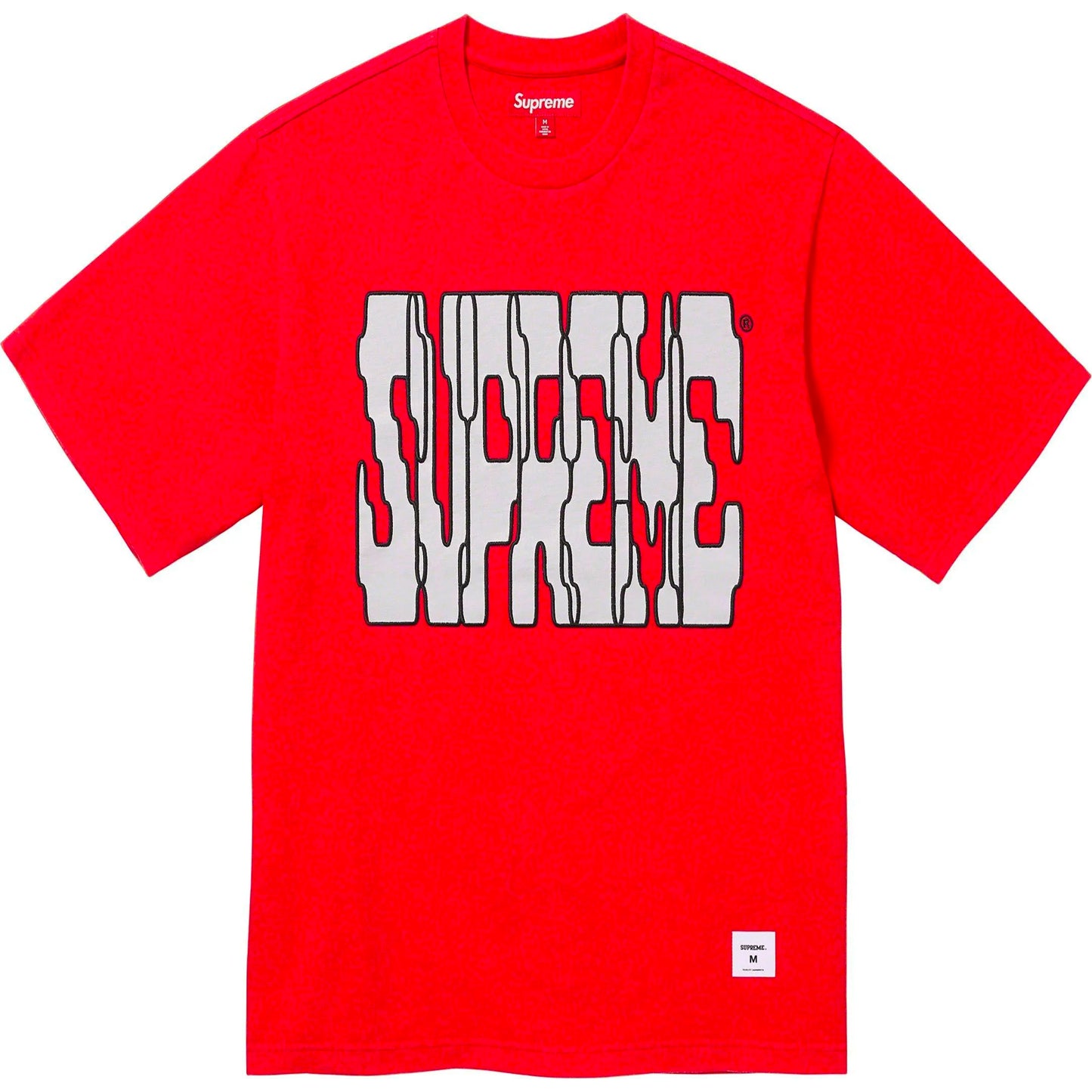 Supreme Embroidered Logo T-Shirt - DANYOUNGUK