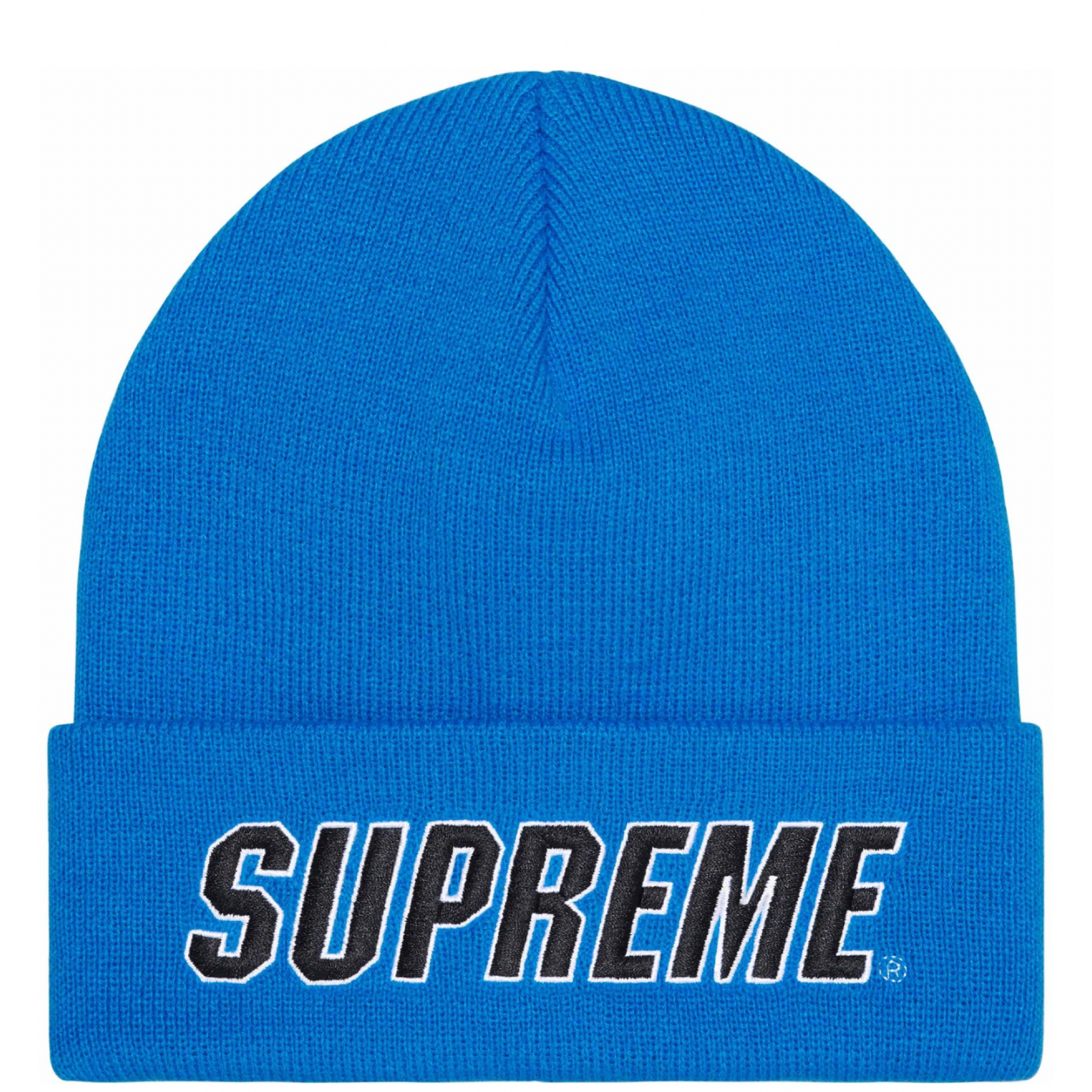 Supreme Blue Logo Beanie