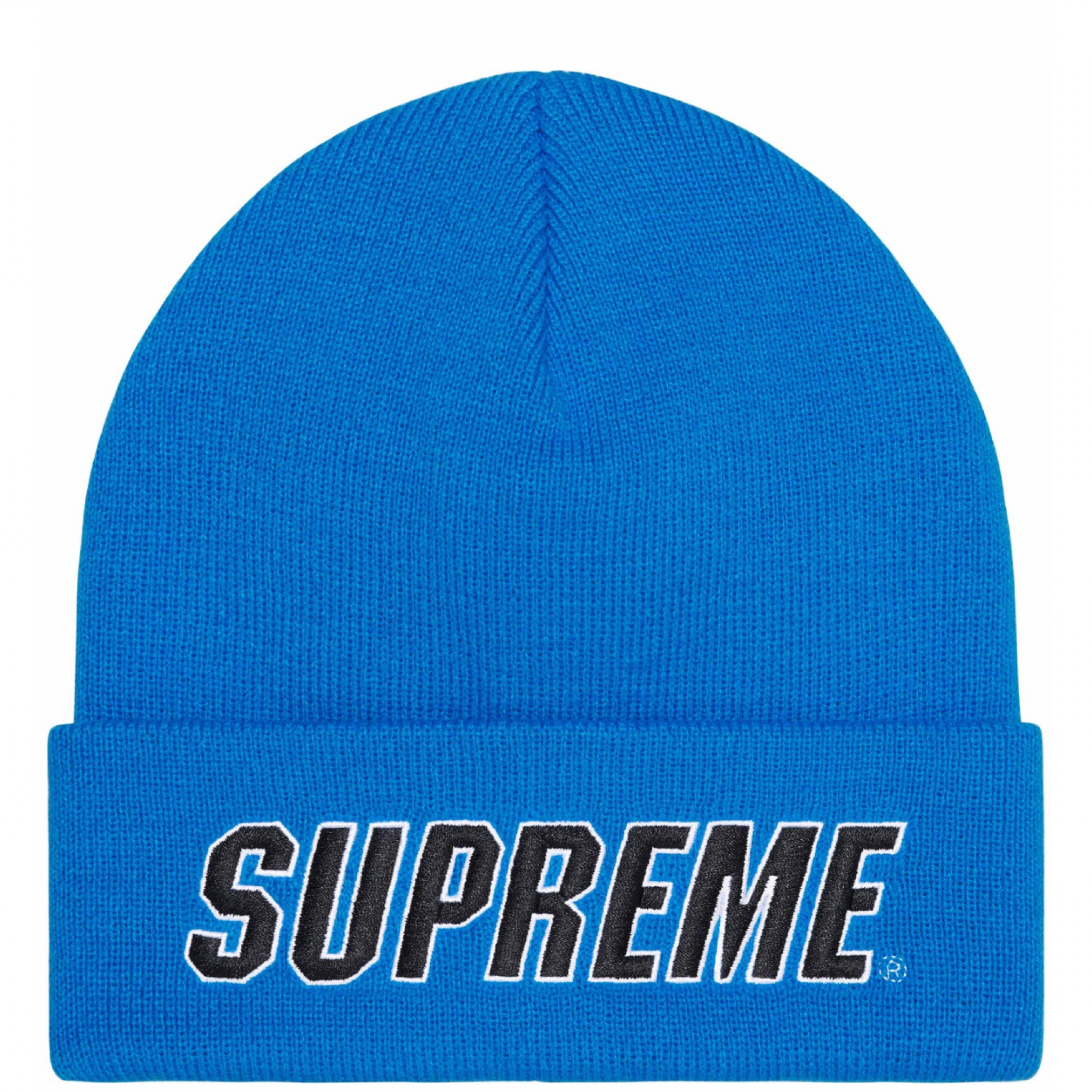 Supreme store beanie blue