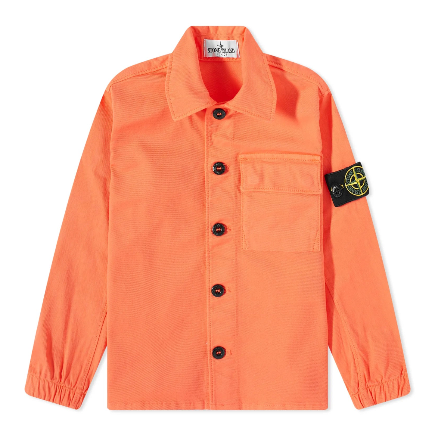 Kids Stone Island Canvas Overshirt - DANYOUNGUK