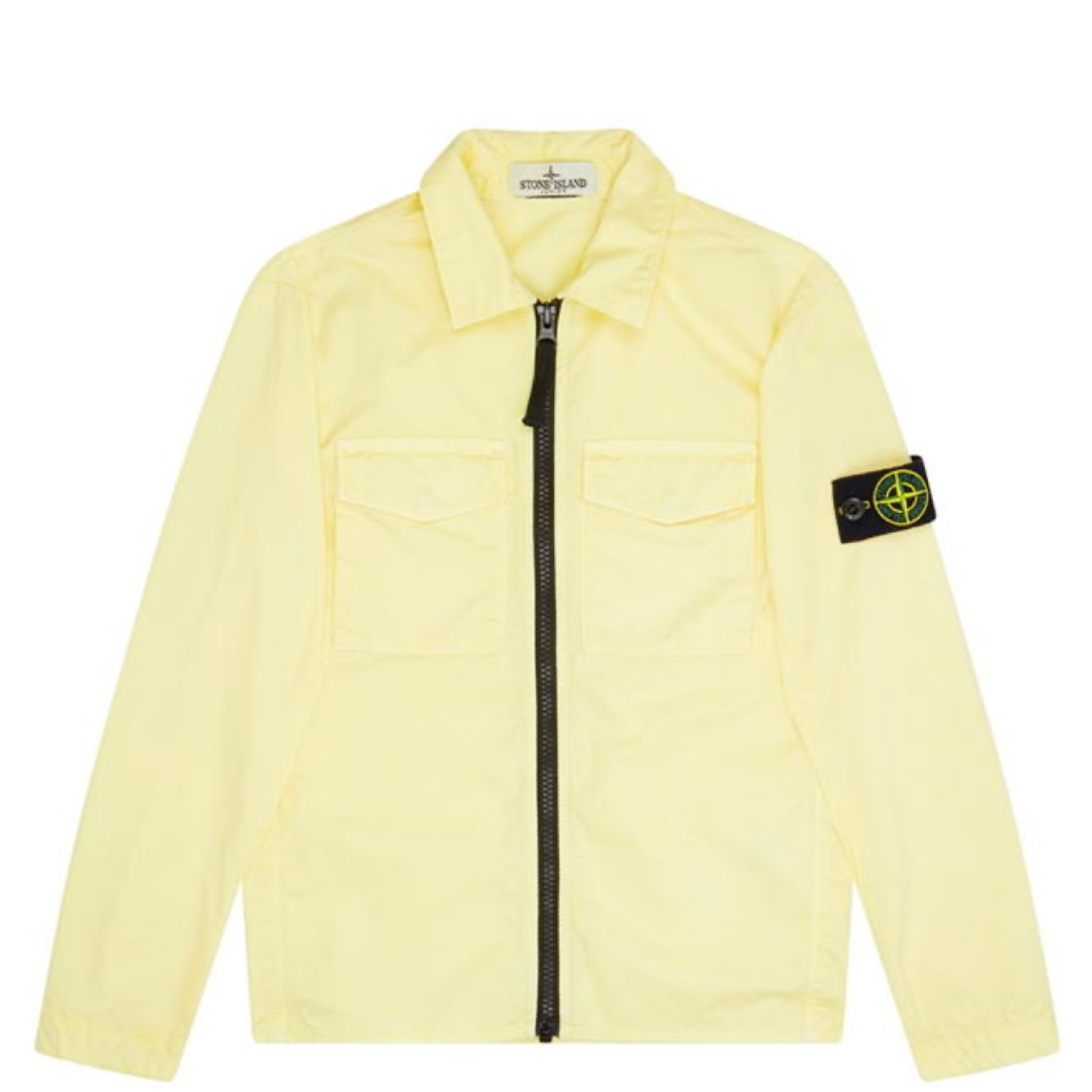 Stone Island Junior Lemon Overshirt DANYOUNGUK