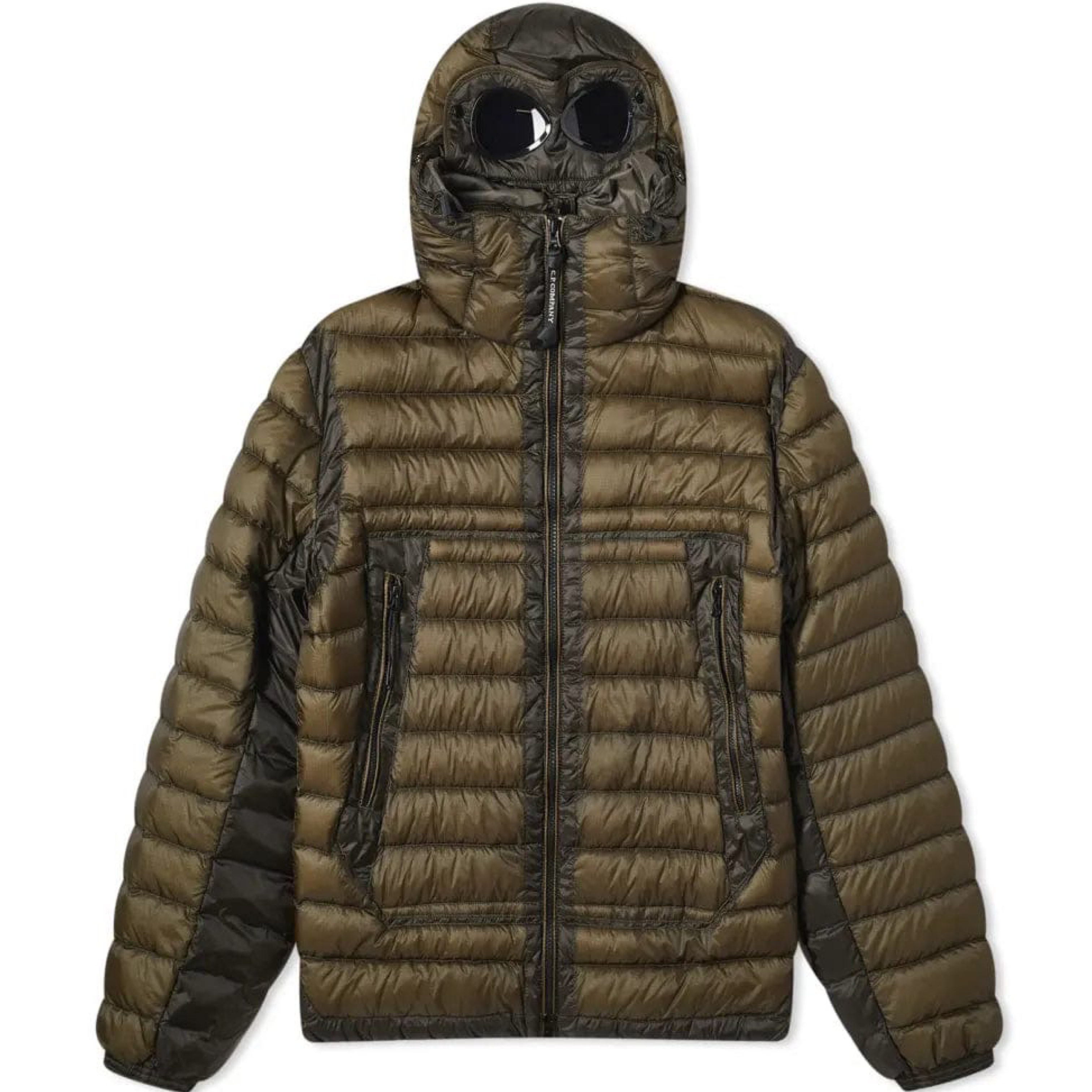 CP Company Dark Olive Goggle DD Shell Jacket – DANYOUNGUK