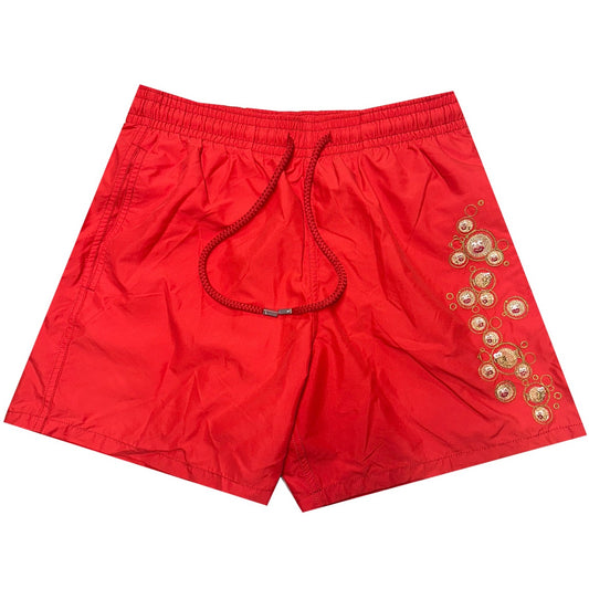 Vilebrequin Red Logo Swim Shorts - DANYOUNGUK