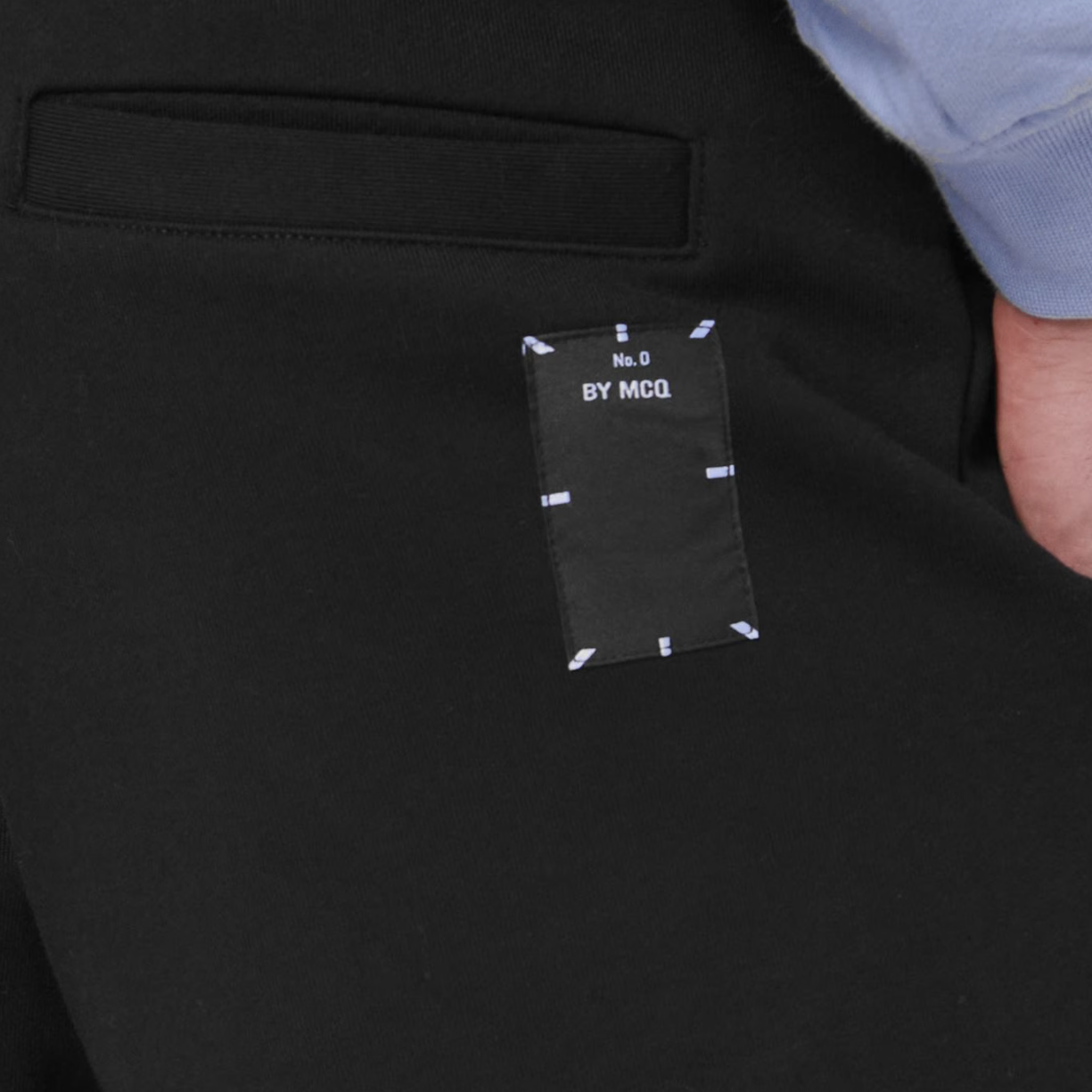MCQ Black Logo Sweatshorts - DANYOUNGUK