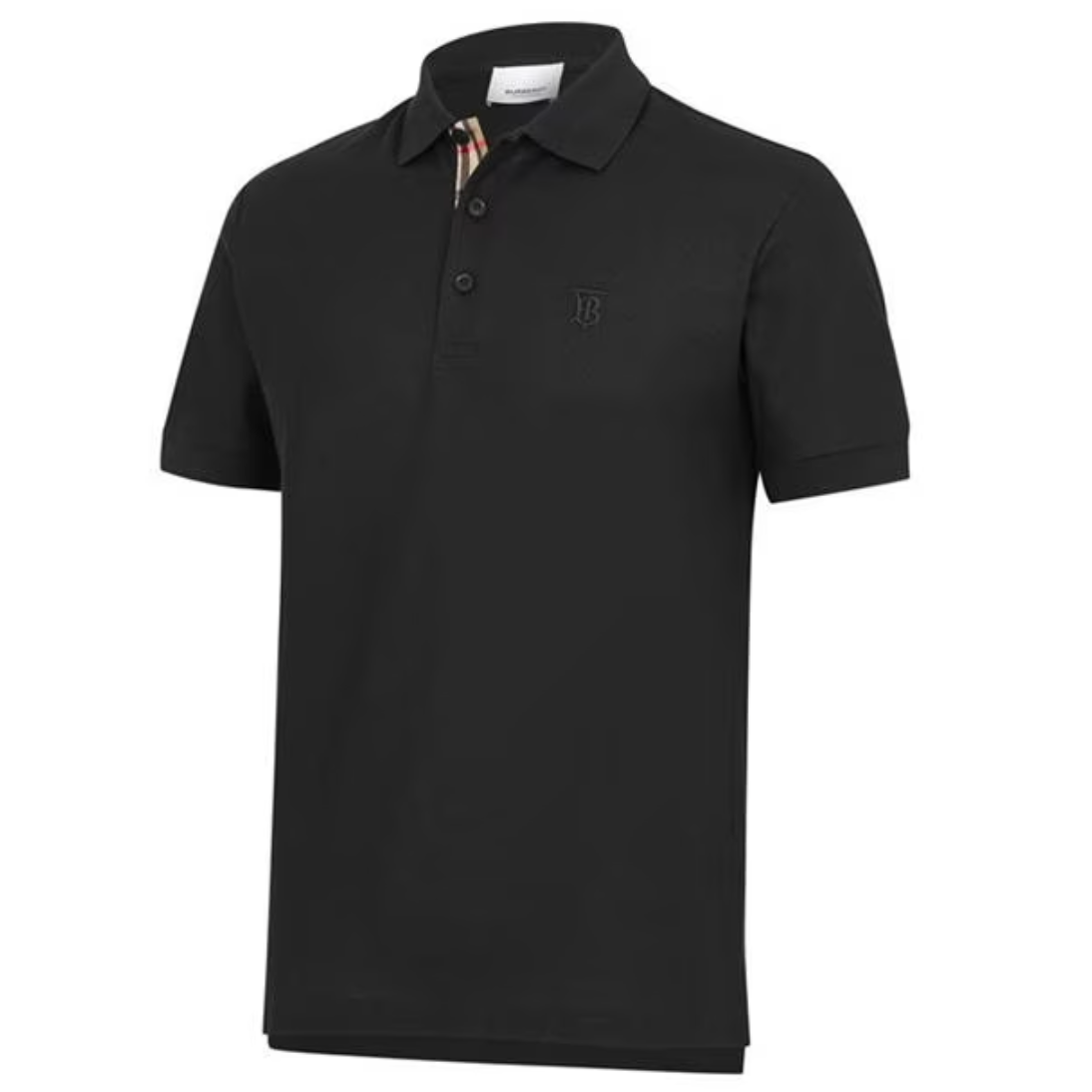 Burberry Black Eddie Logo Polo - DANYOUNGUK