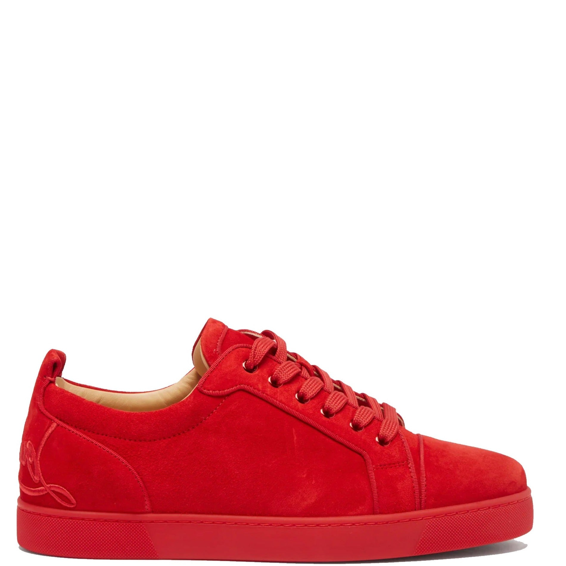 Louboutin trainers red best sale