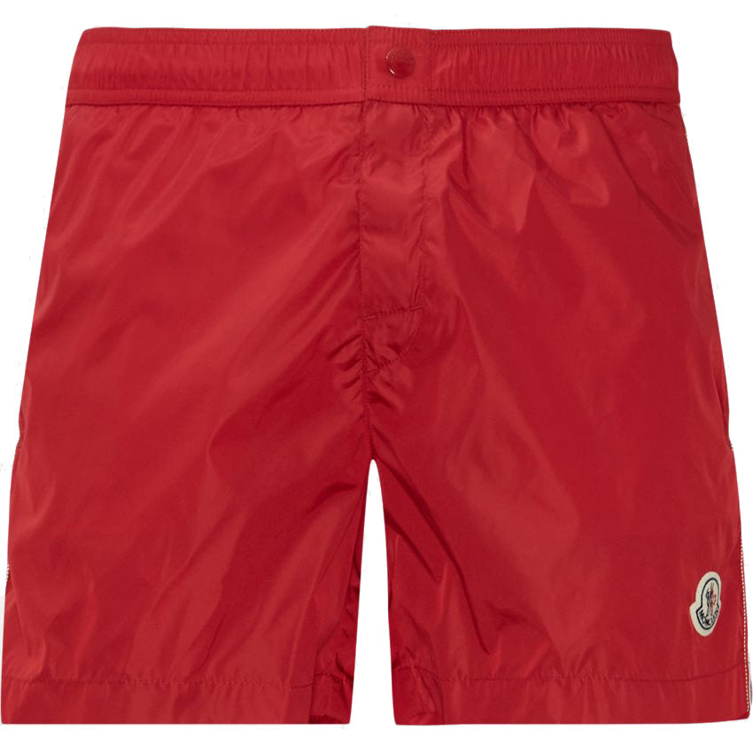 Moncler Red Nylon Swimshorts - DANYOUNGUK