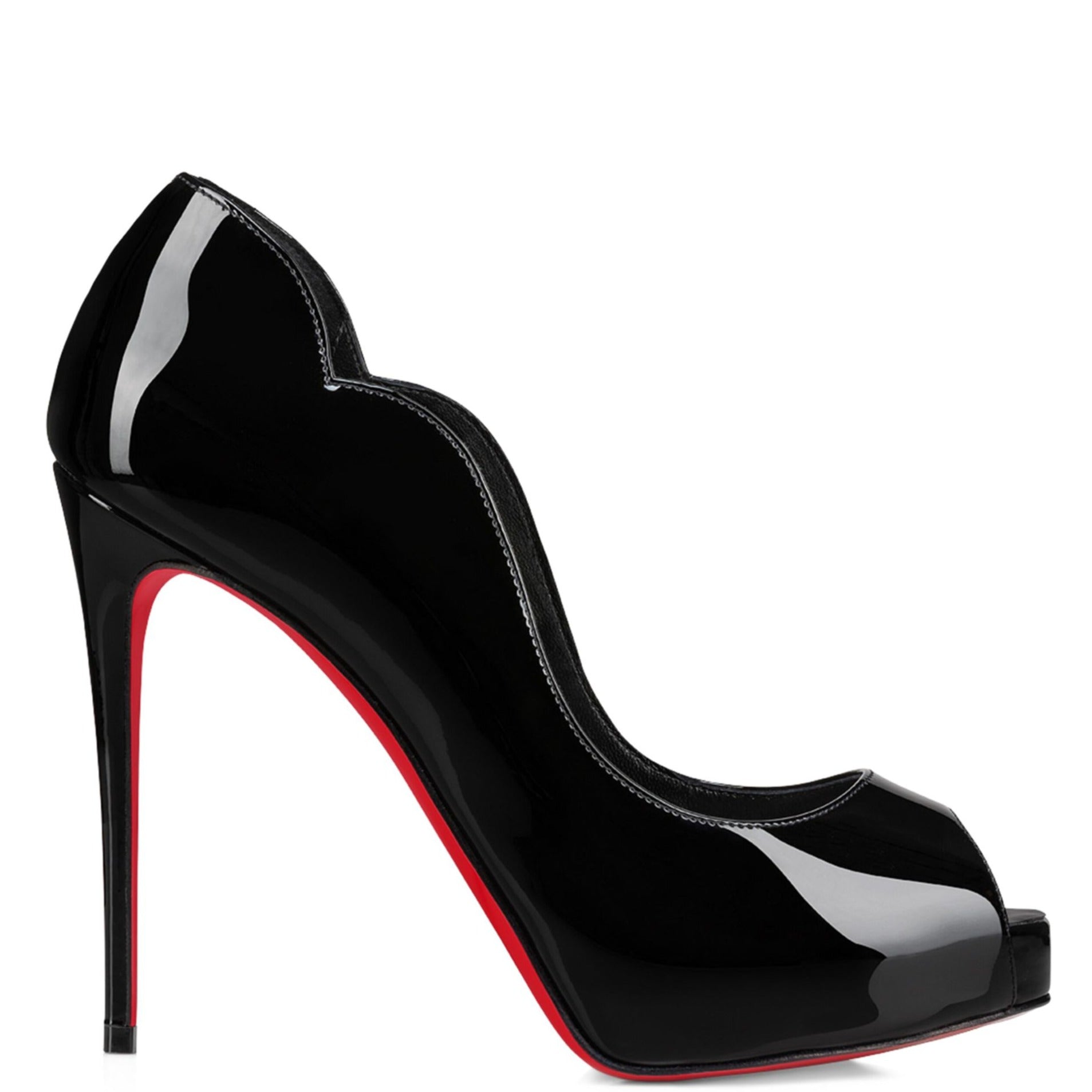 Christian louboutin open toe pumps best sale