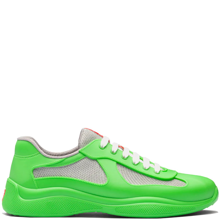 Prada Green Americas Cup Rubber Trainers DANYOUNGUK