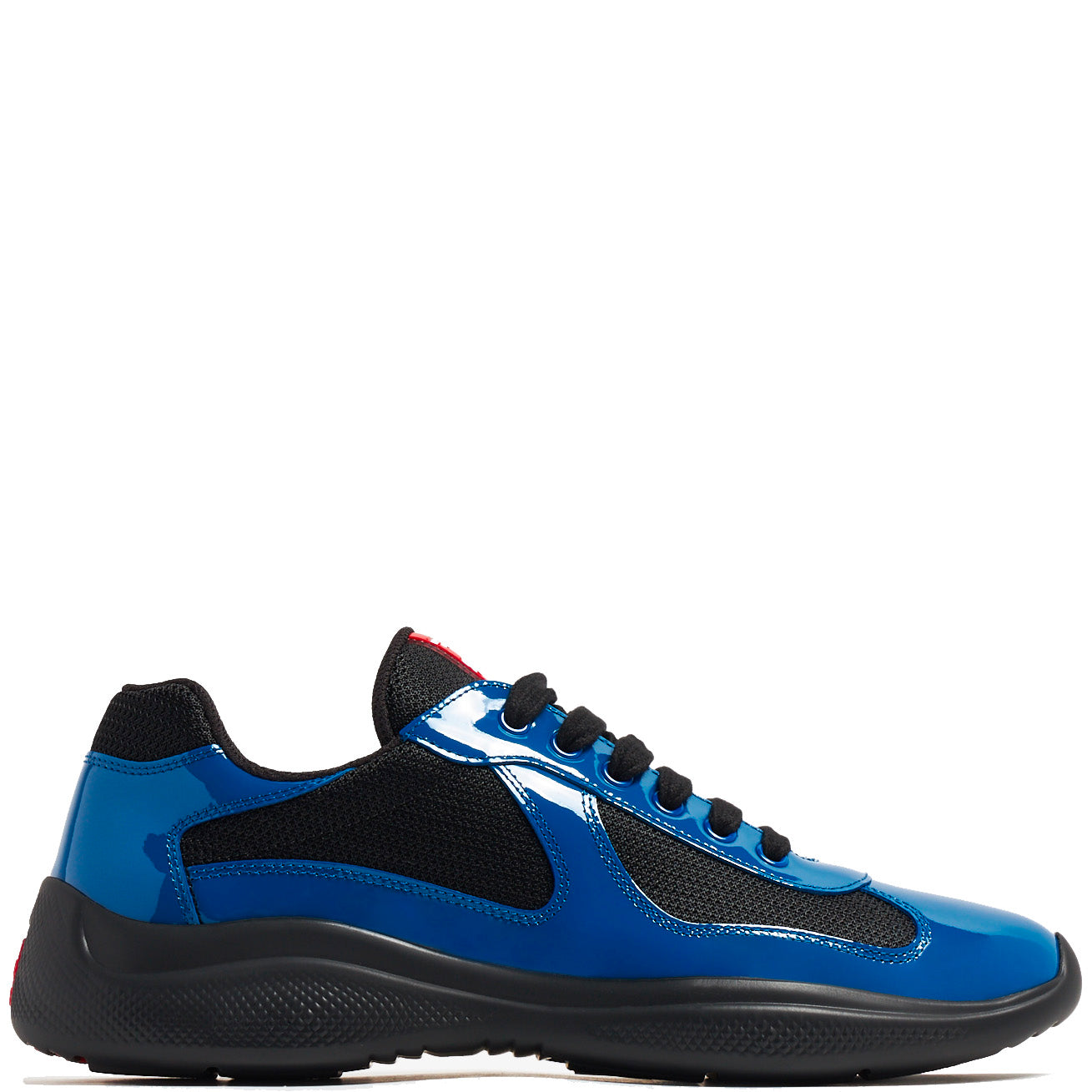 Prada Americas Cup Black Blue Trainers DANYOUNGUK