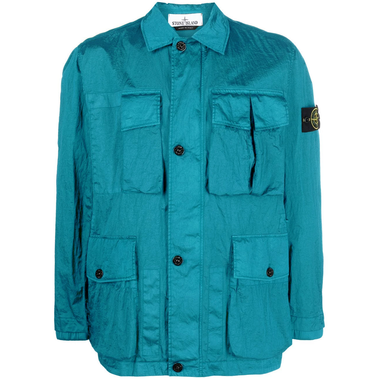 Stone Island Aqua Nylon Metal Watro Multipocket Jacket – DANYOUNGUK