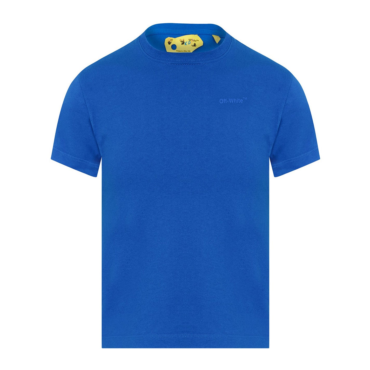 Kids Off-White Blue T-Shirt - DANYOUNGUK