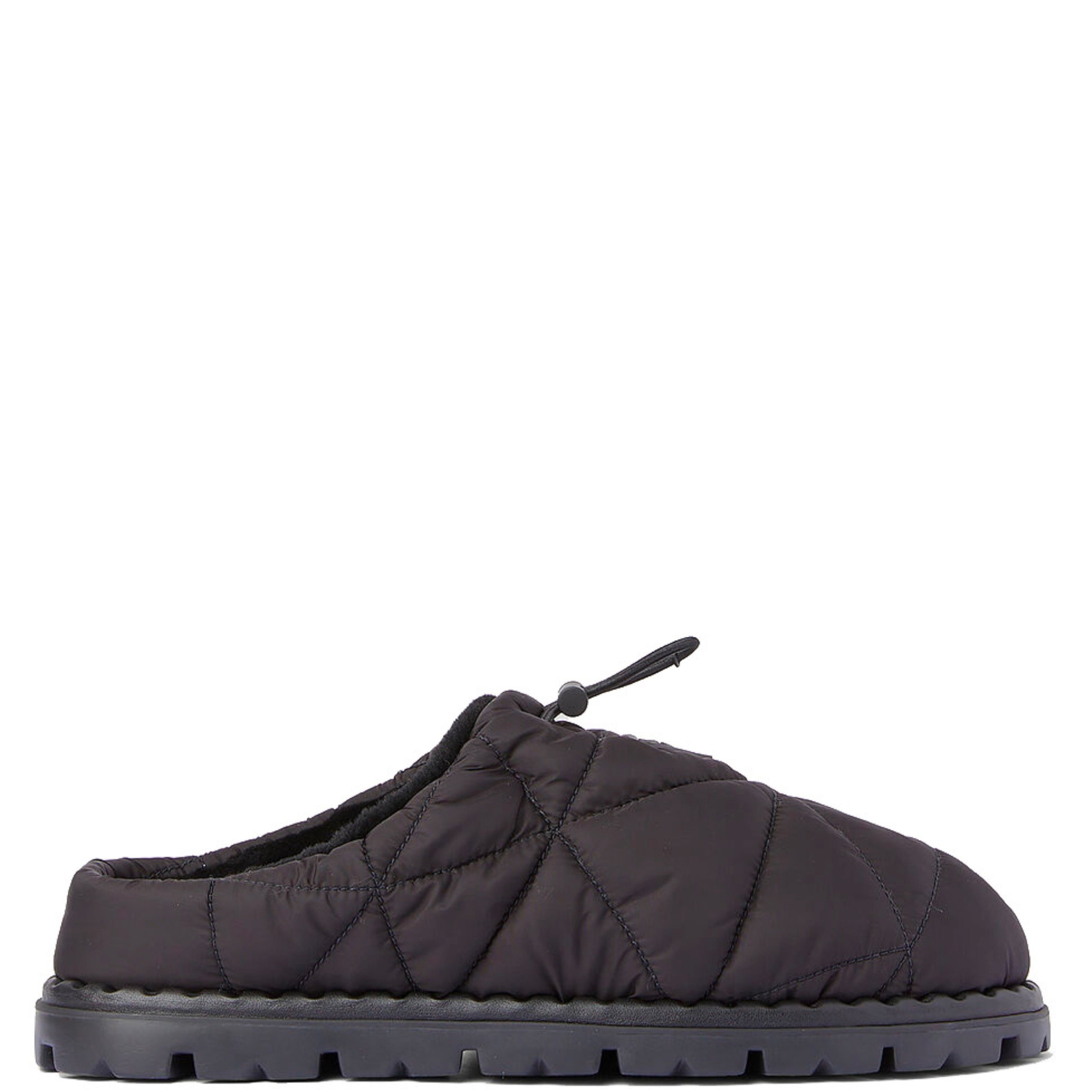 Prada black mules clearance