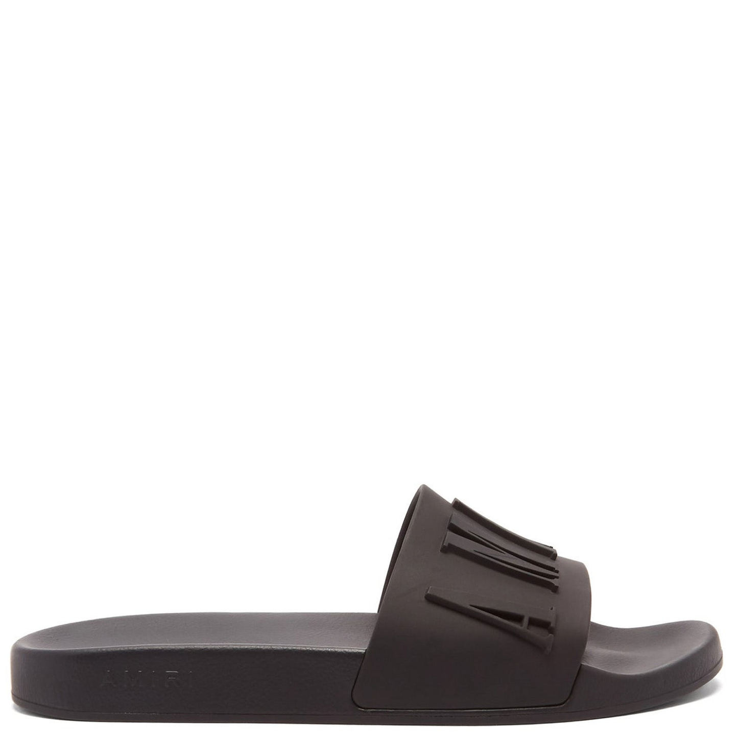 Amiri Black Logo Sliders - DANYOUNGUK