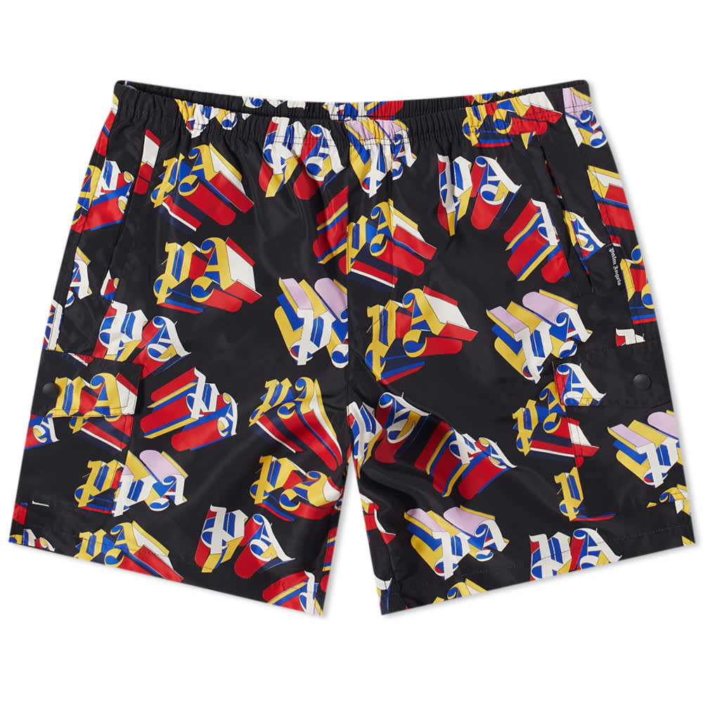 Palm Angels 3D Logo Swimshorts