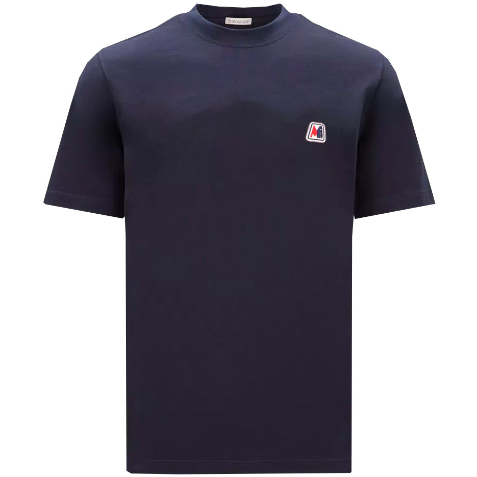 Moncler Navy Logo T-Shirt – DANYOUNGUK