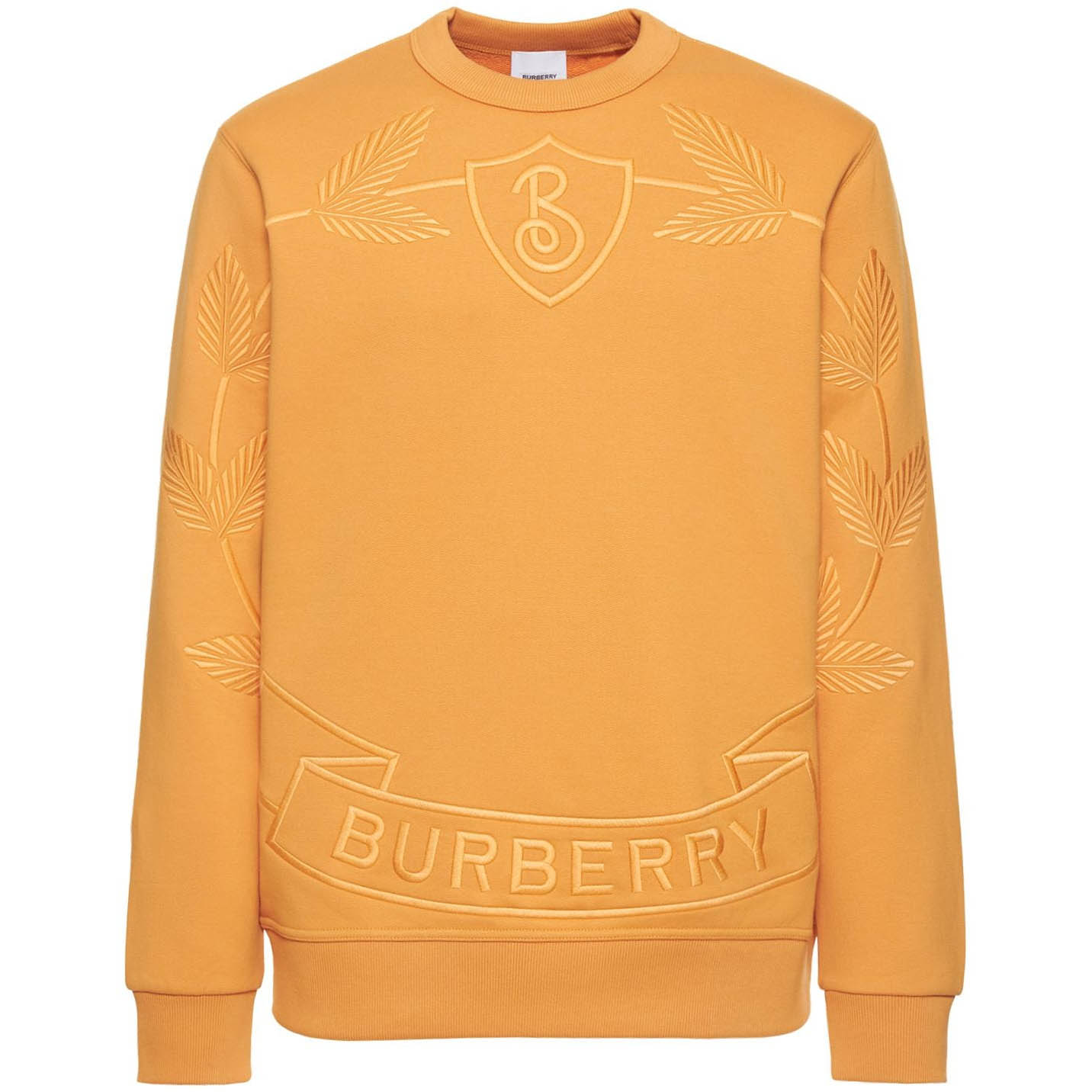 Burberry Orange Embroidered Sweatshirt – DANYOUNGUK