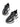Kids Amiri Black Bone Runners - DANYOUNGUK