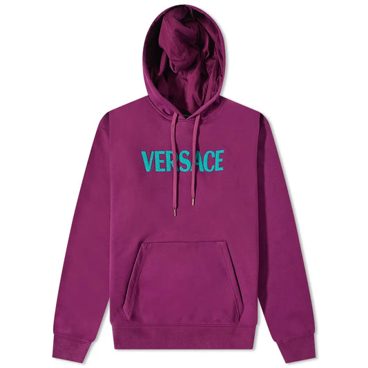 Versace Purple Logo Hoodie - DANYOUNGUK