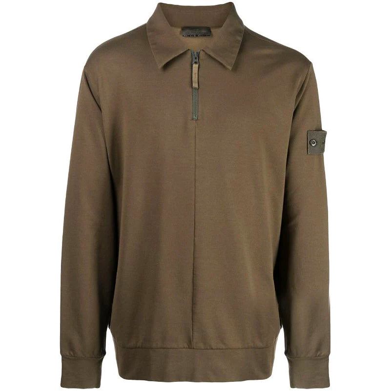 Stone Island Ghost Half Zip Sweat - DANYOUNGUK