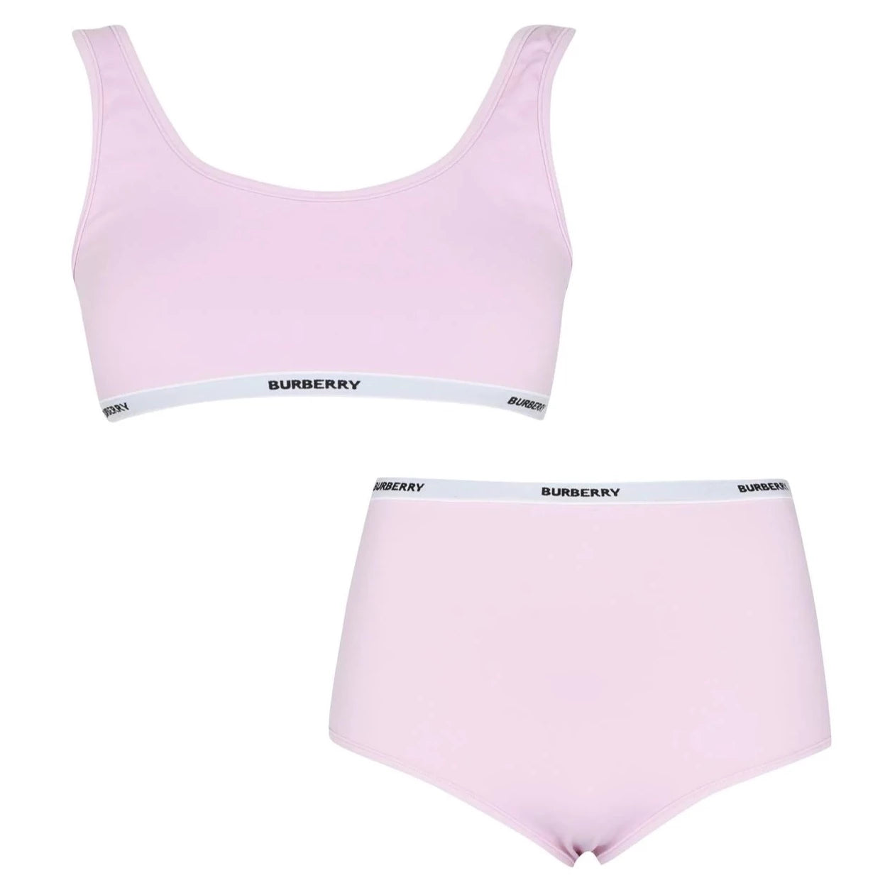 Burberry swimsuit top womens purple