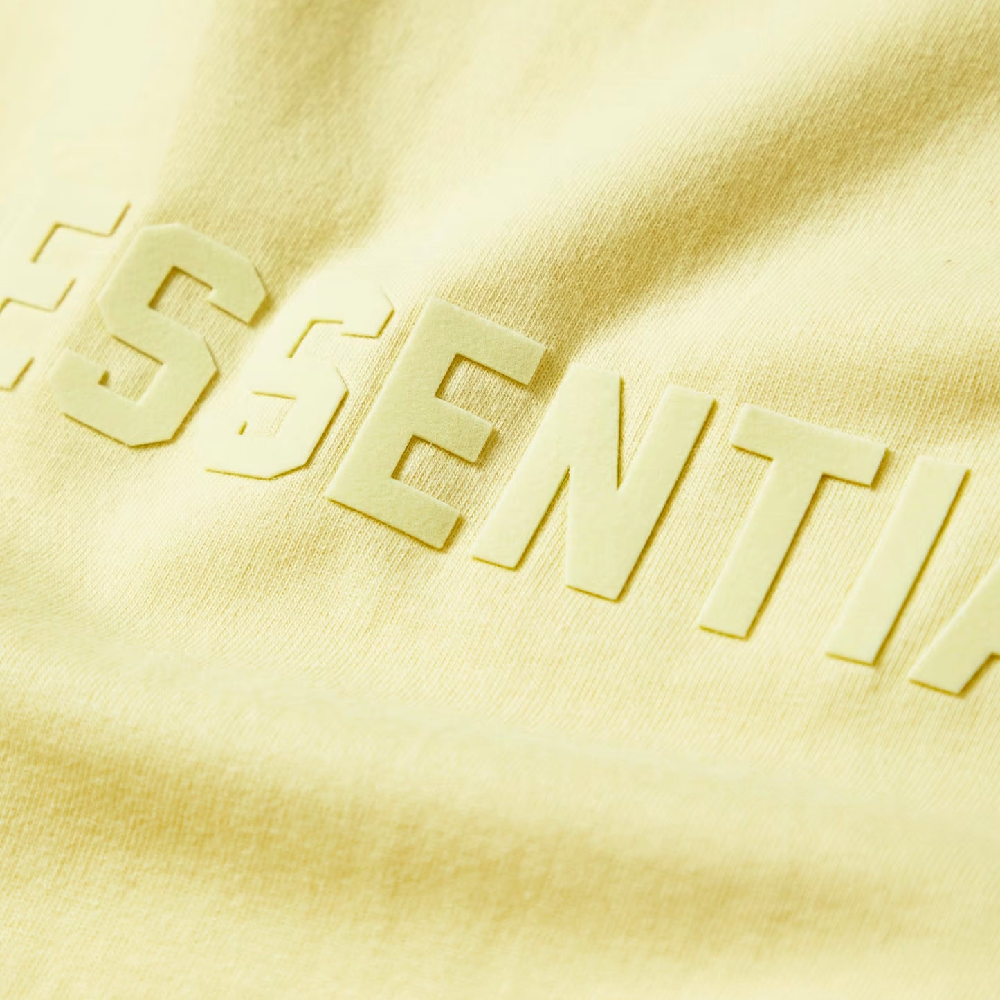 Fear of God Essentials Yellow T-Shirt - DANYOUNGUK