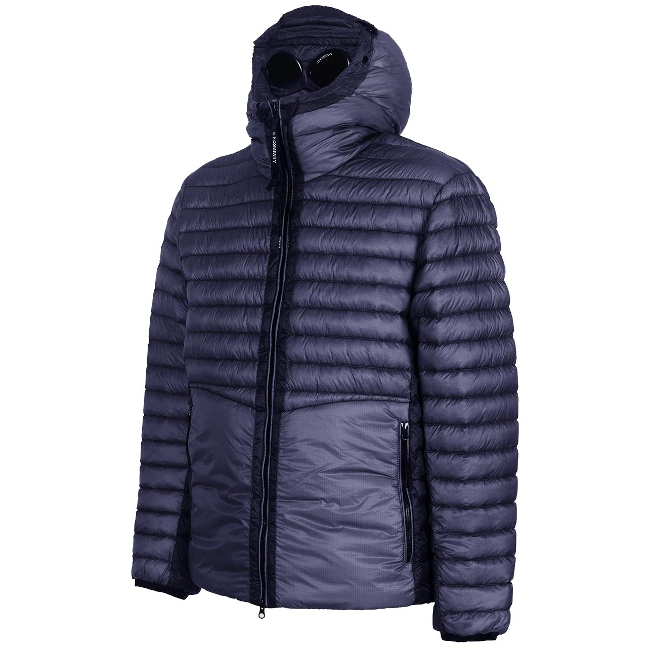 CP Company Navy Goggle Down Jacket - DANYOUNGUK