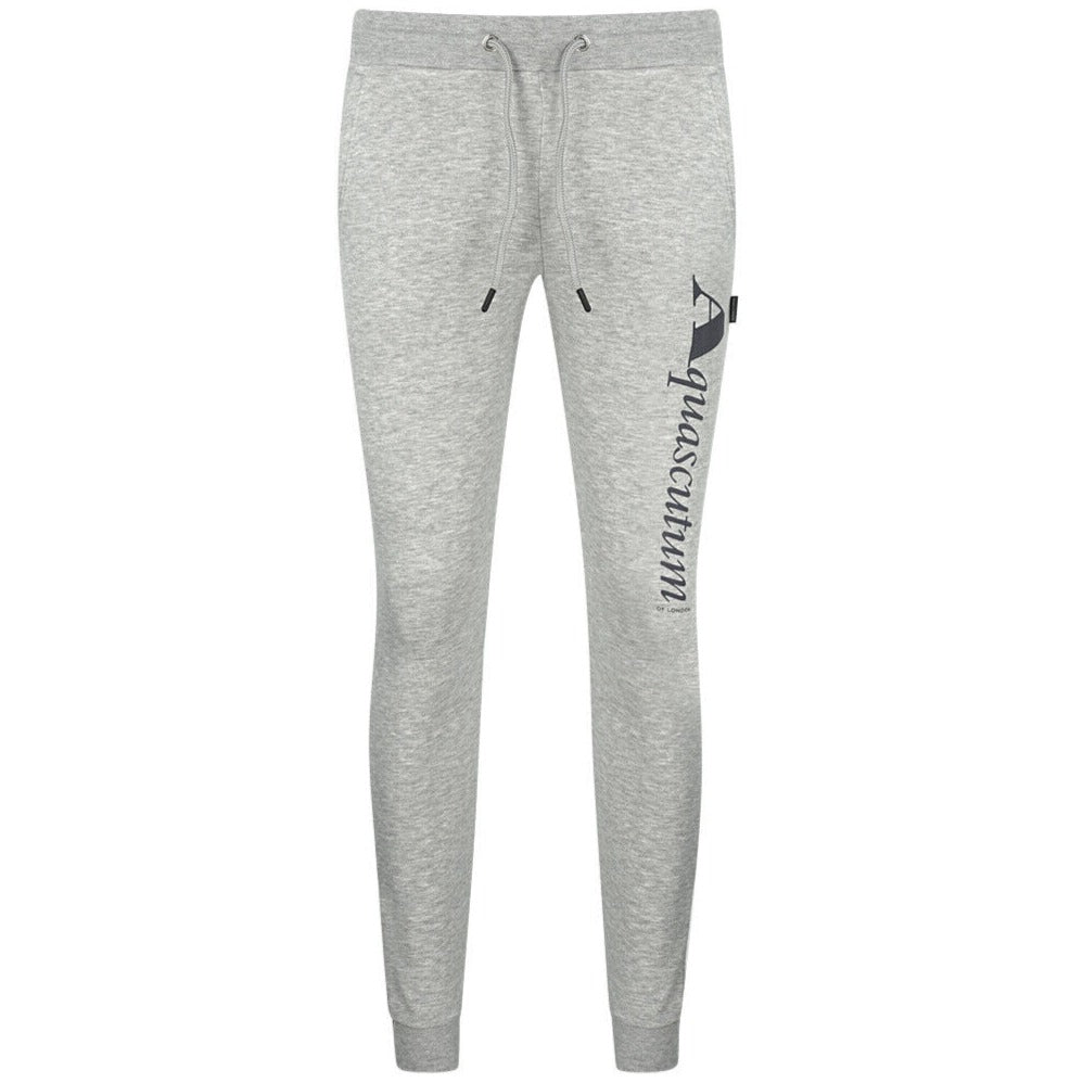 Aquascutum Grey Cuffed Sweatpants - DANYOUNGUK