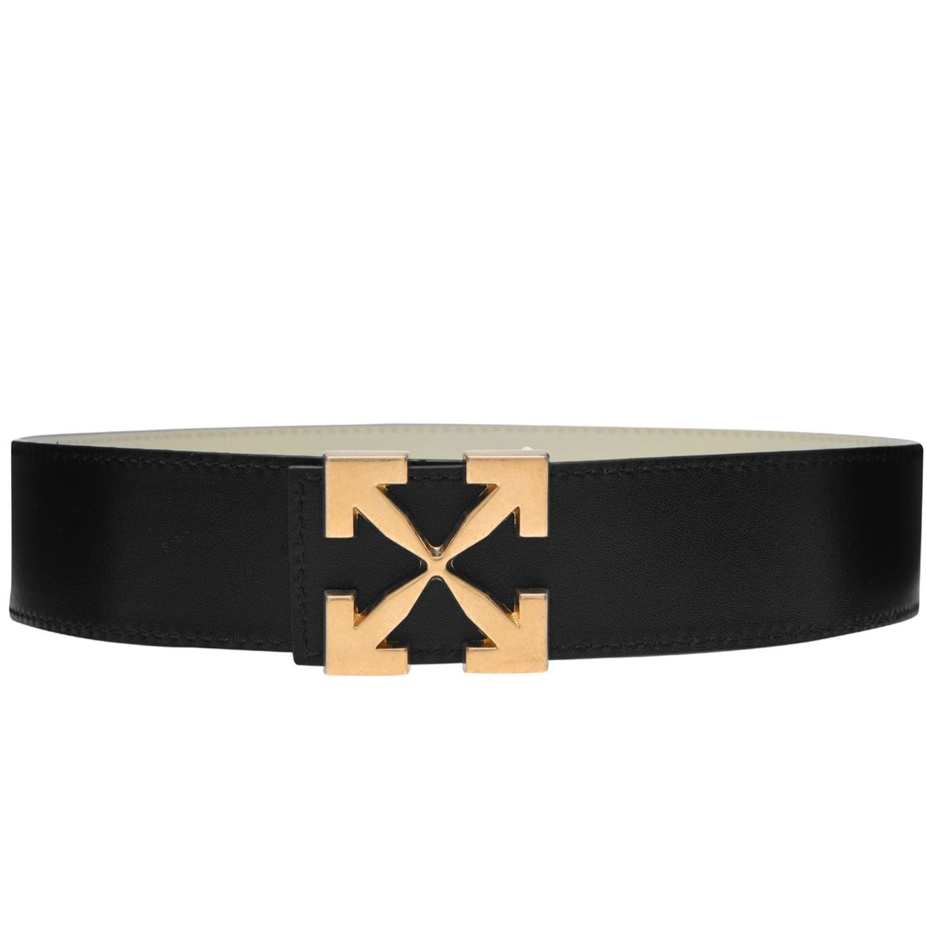 Off white deals belt gold