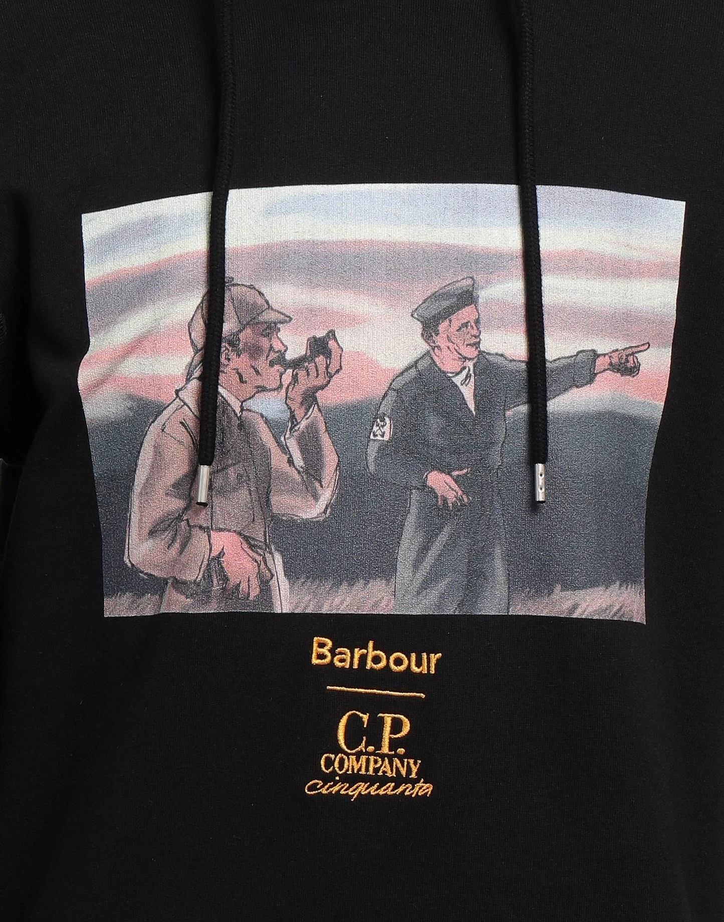 CP Company Barbour 50th Anniversary Hoodie - DANYOUNGUK