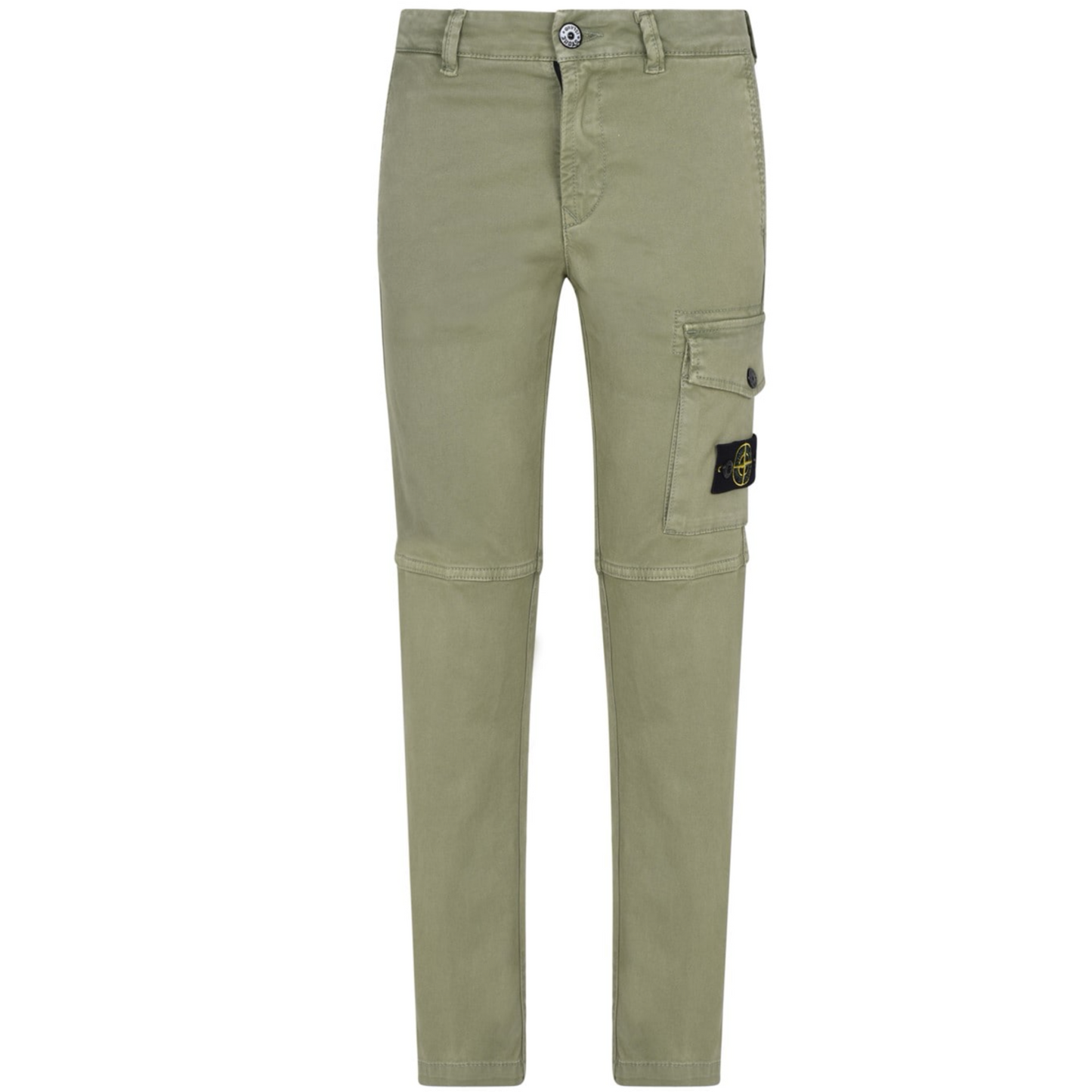 Kids Stone Island Khaki Cargos - DANYOUNGUK