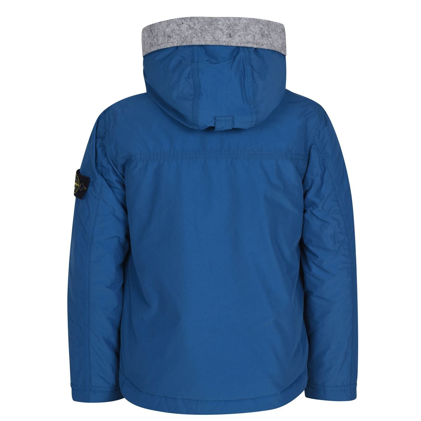 Kids Stone Island Petrol Blue Padded Jacket - DANYOUNGUK