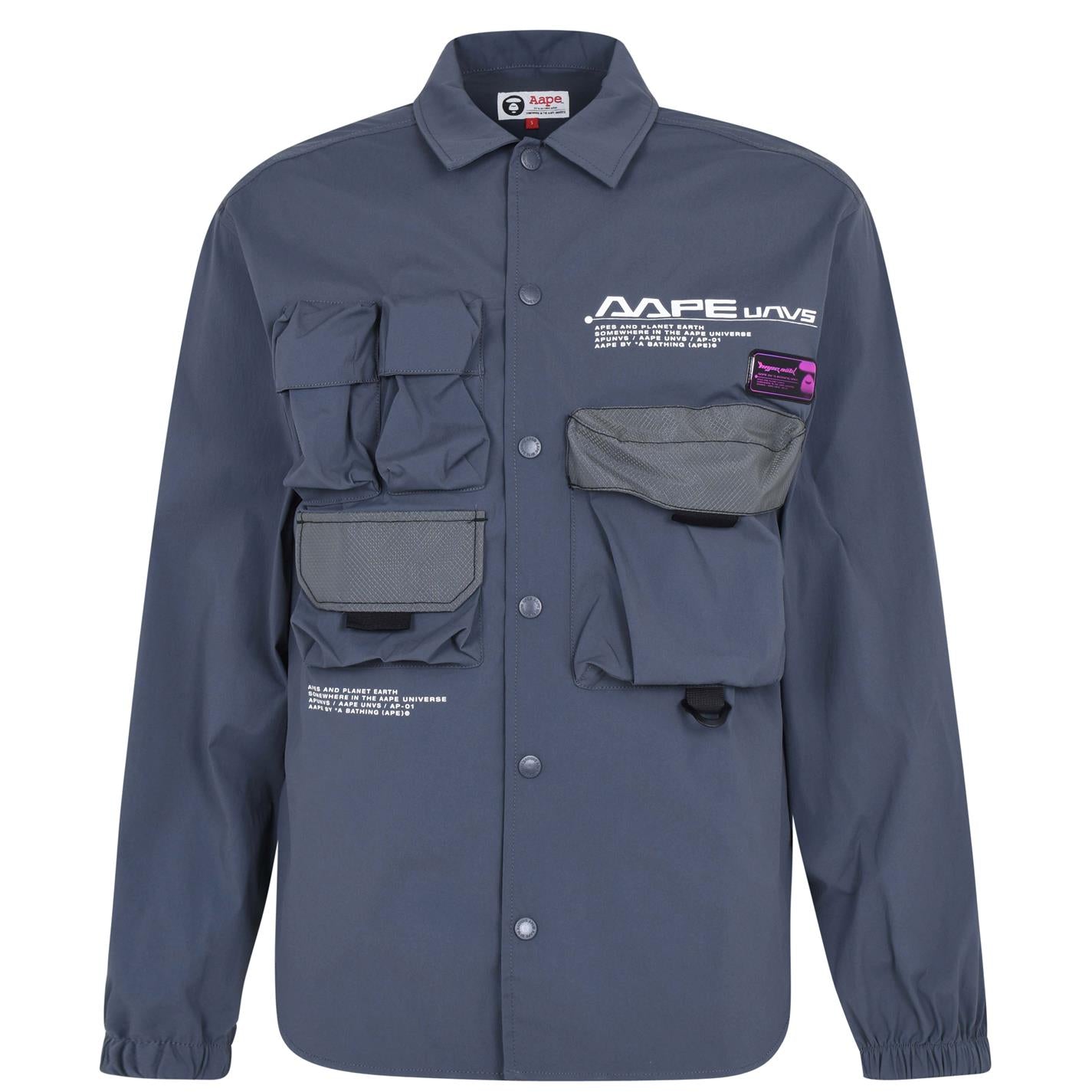AAPE Text Overshirt Overshirt AAPE