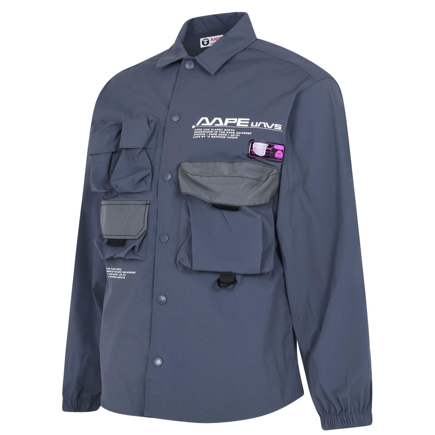 AAPE Text Overshirt Overshirt AAPE