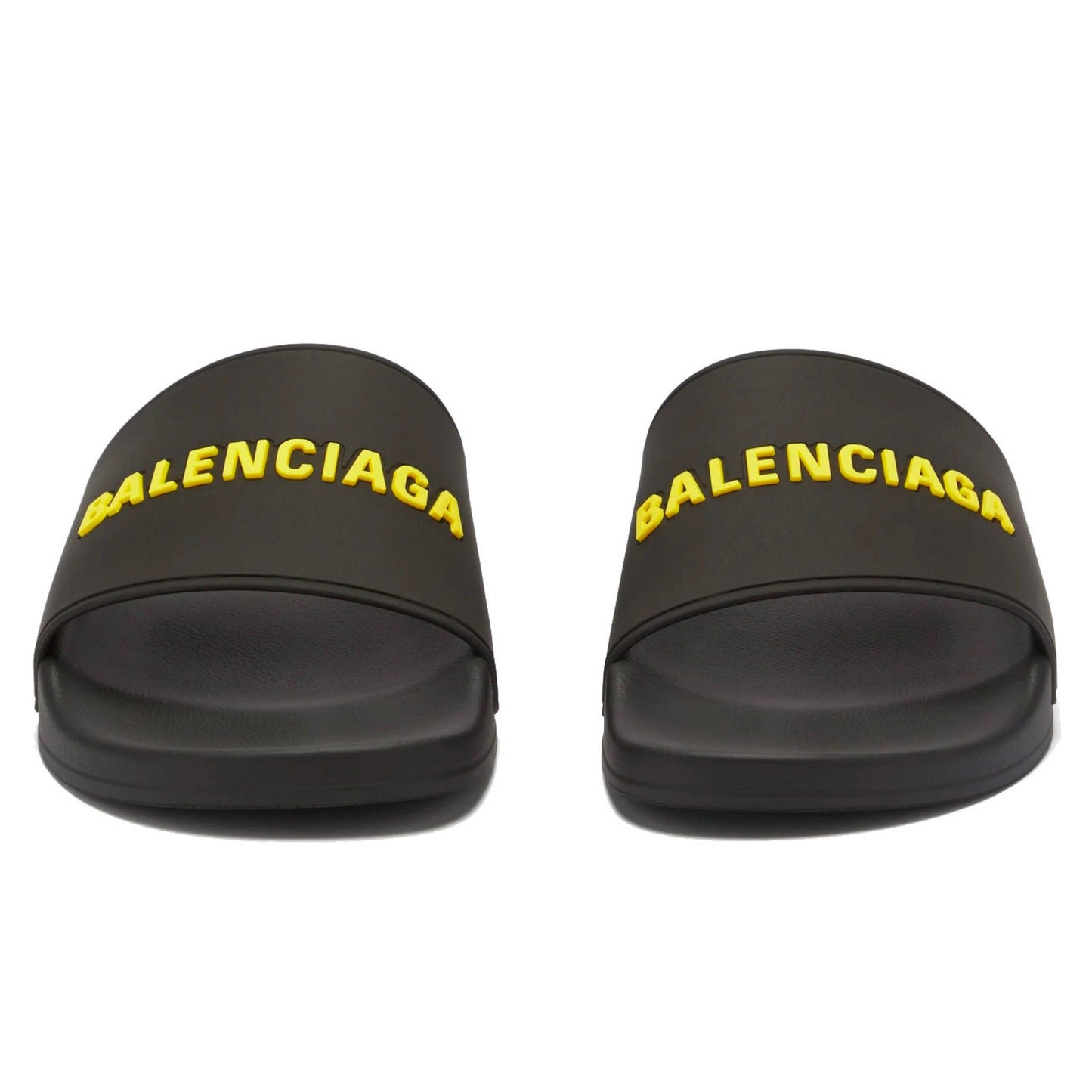 Balenciaga Black Logo Sliders Sliders Balenciaga
