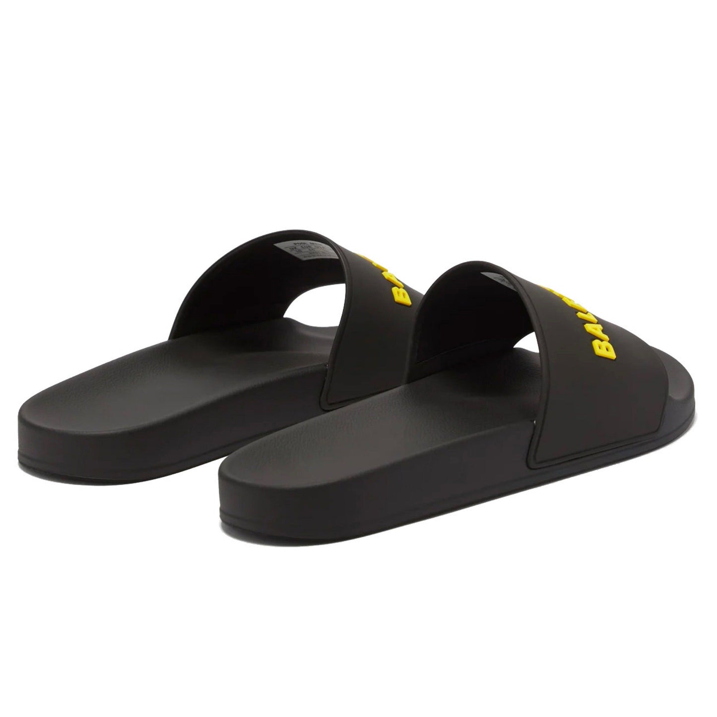 Balenciaga Black Logo Sliders Sliders Balenciaga
